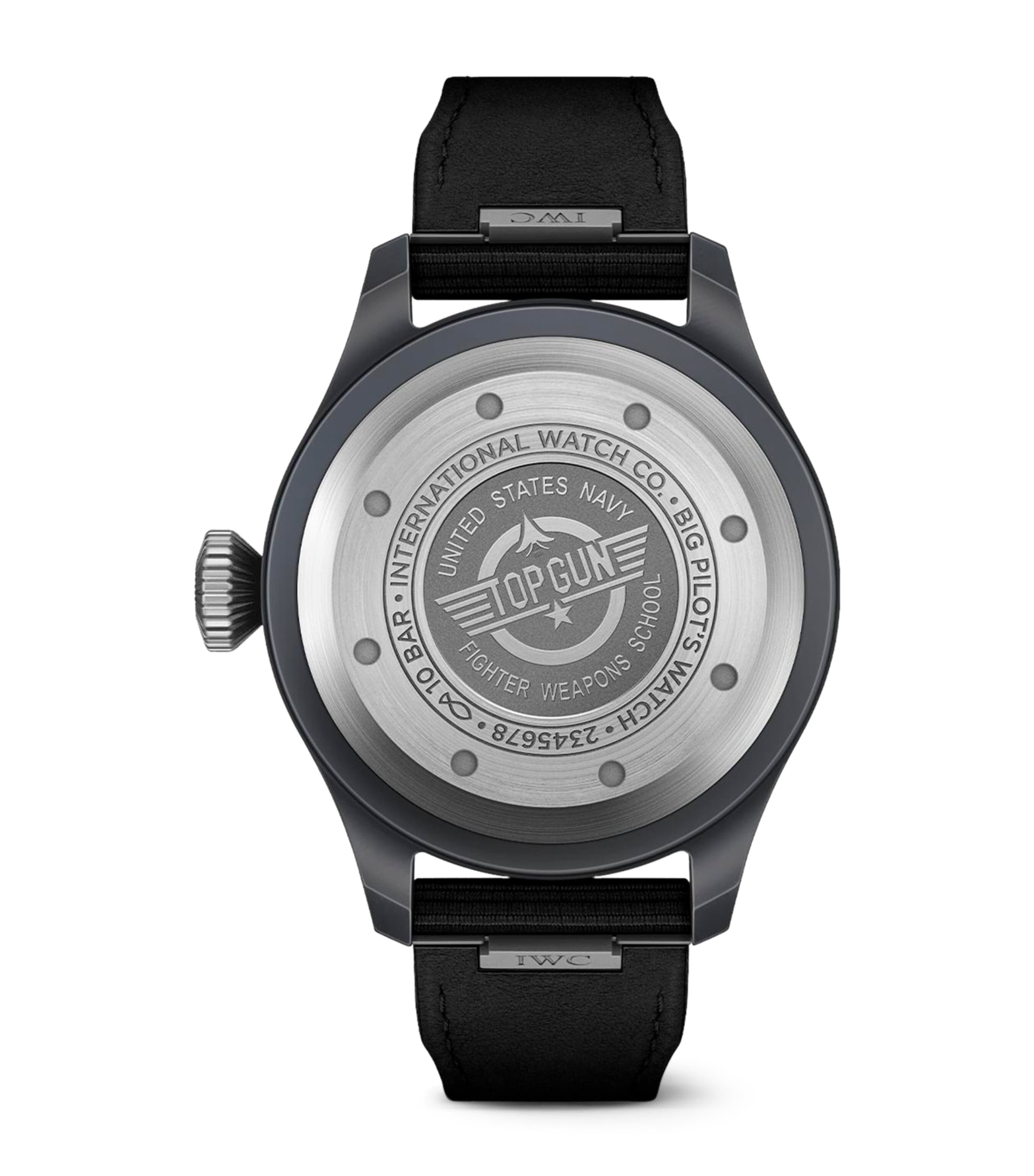 Ceramic Big Pilot's TOP GUN Watch 43.8mm BLACK Image 2
