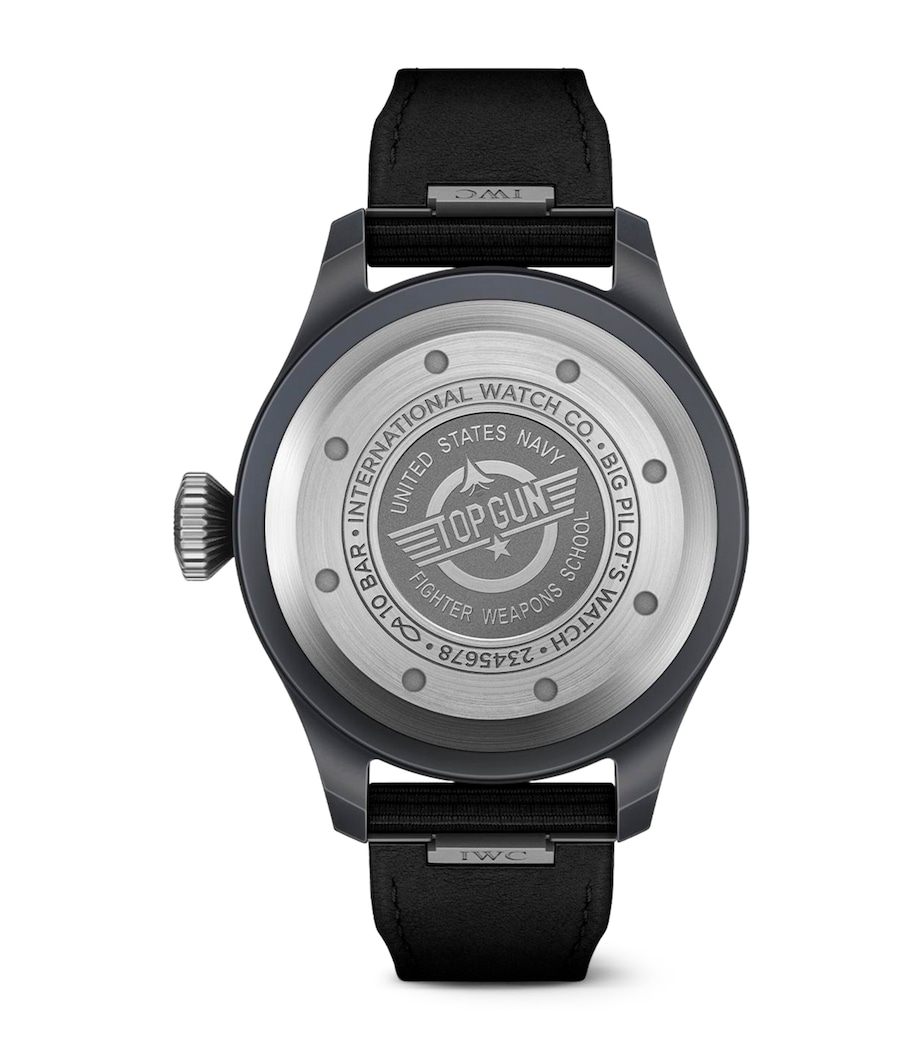 Ceramic Big Pilot's TOP GUN Watch 43.8mm BLACK Image 2