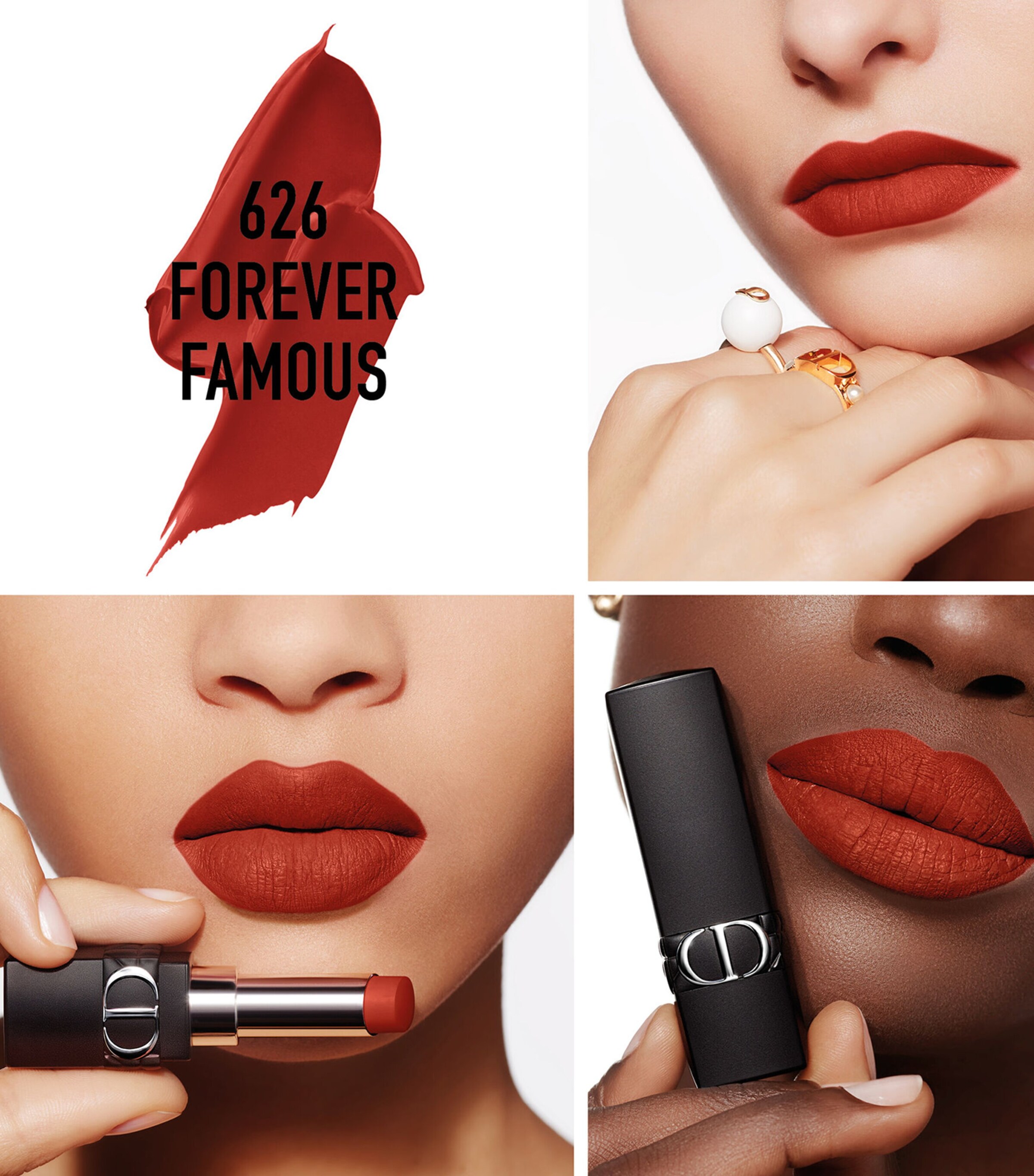 DIOR Rouge Dior Forever Lipstick Forever Famous Image 2
