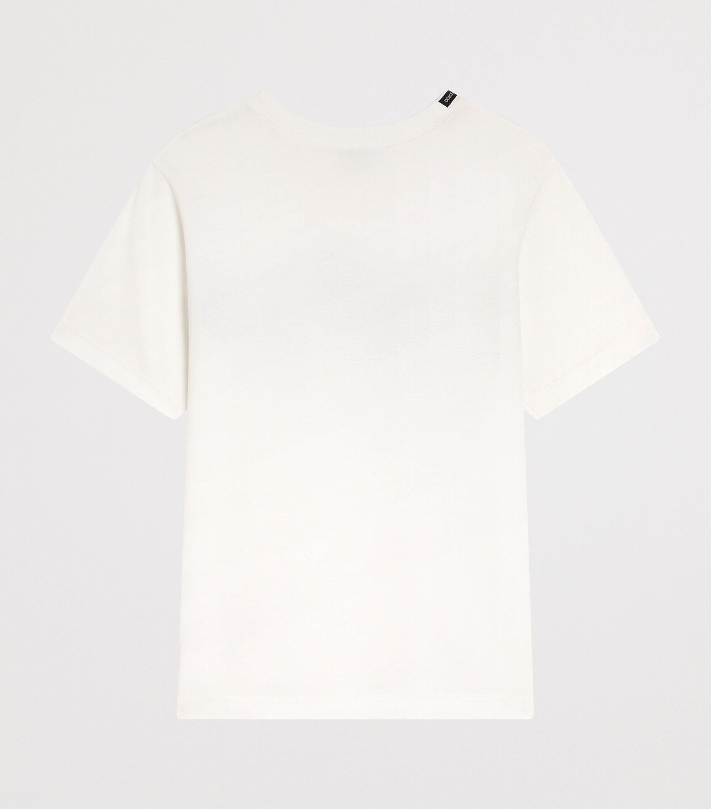 Cotton Logo T-Shirt (8-12+ Years) W0111-WHITE Image 2