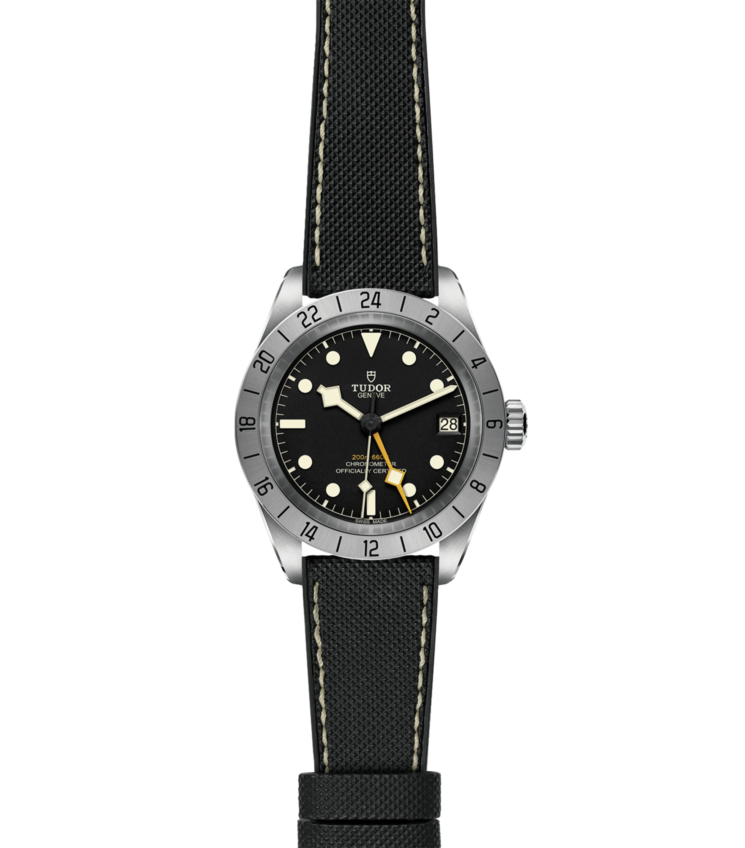 Black Bay Pro Stainless Steel Watch 39mm BLACK Image 2