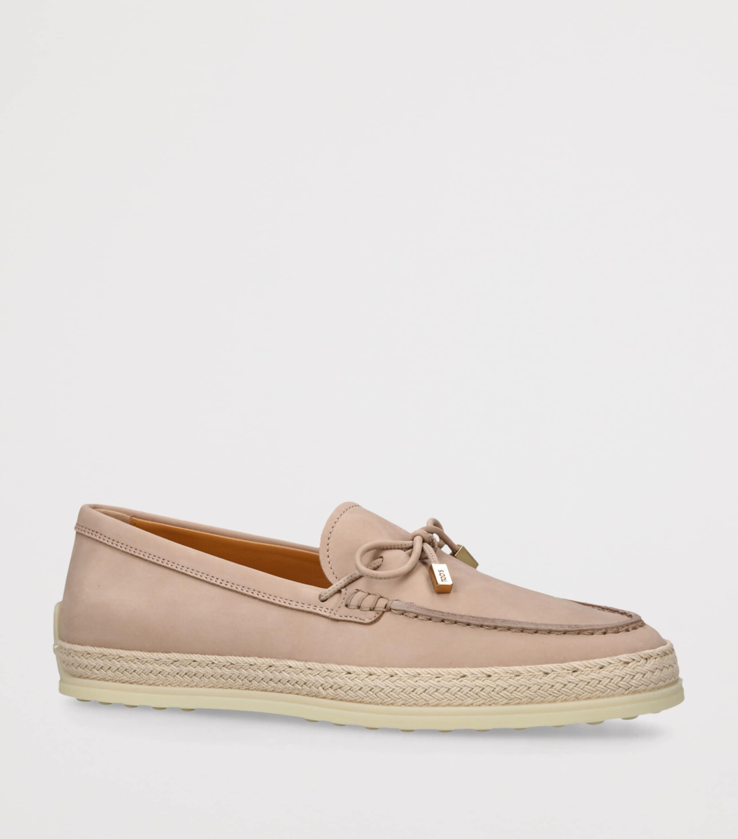 Suede Laccetto Loafers 20 BLUSH Image 3