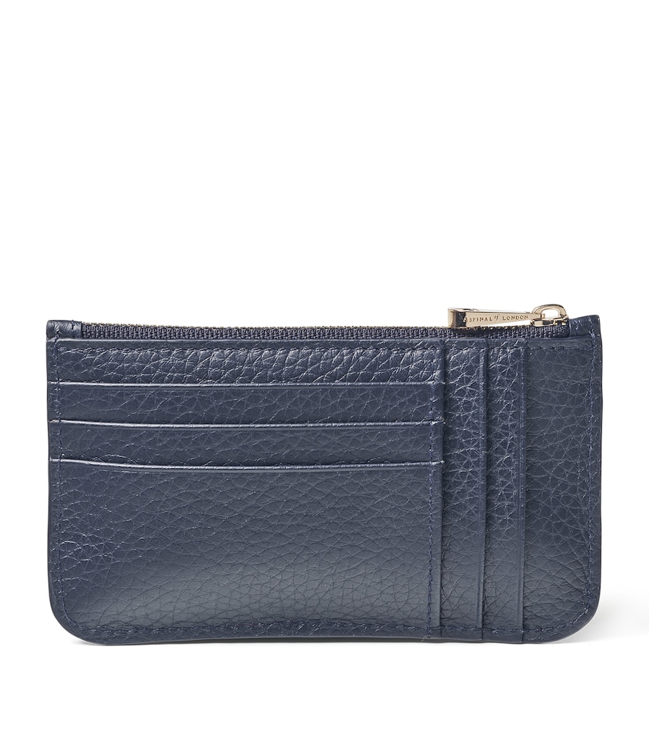 Leather Ella Card Holder NAVY Image 2