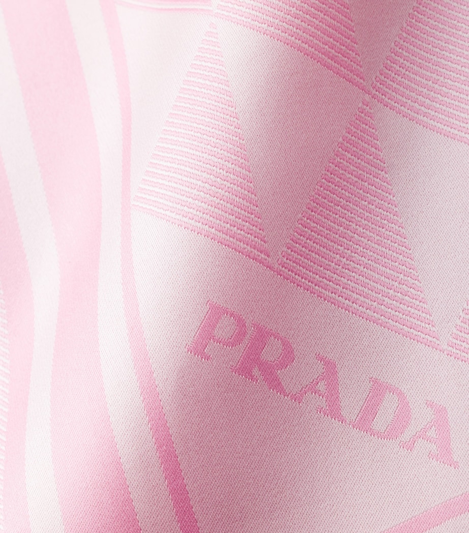 Prada Silk Triangle Scarf Image 2