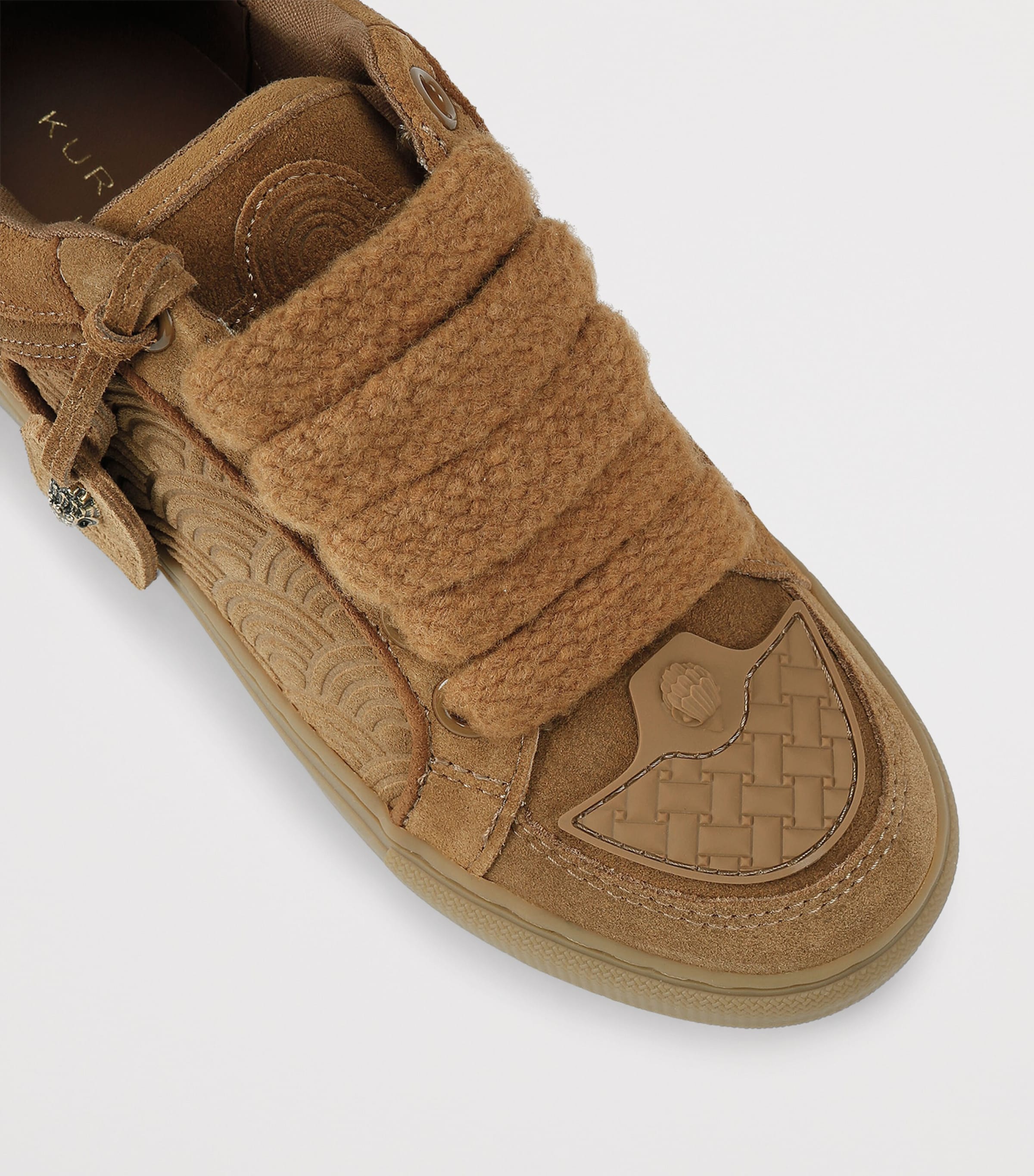 Suede Southbank Tag Sneakers CAMEL Image 2