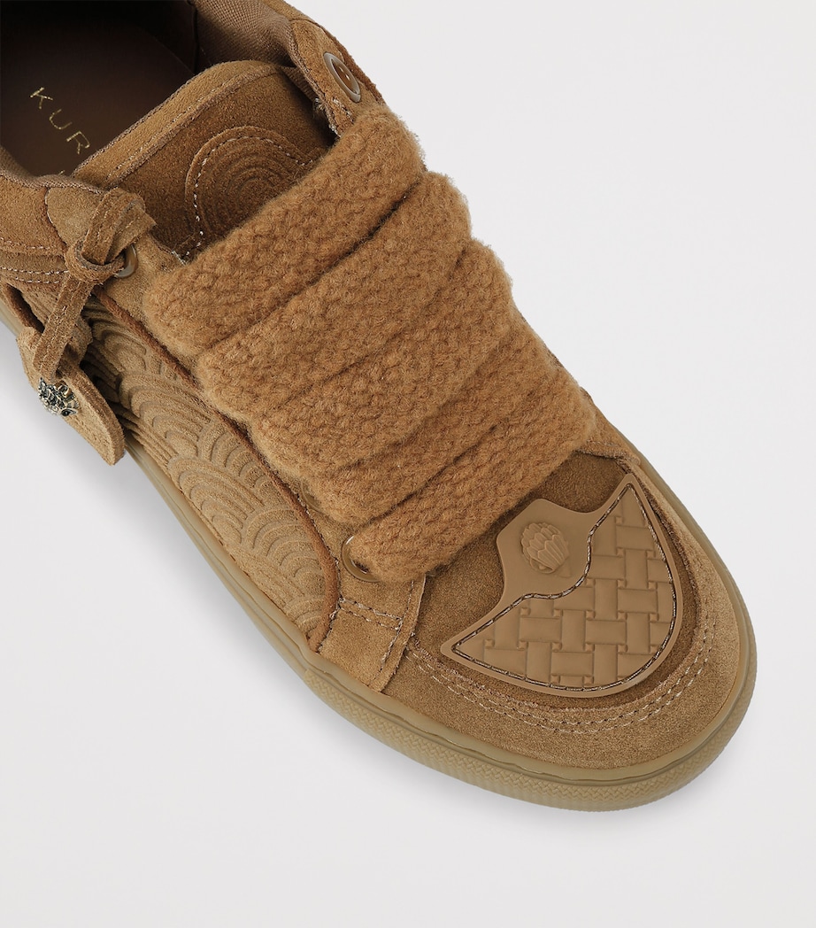 Suede Southbank Tag Sneakers CAMEL Image 2