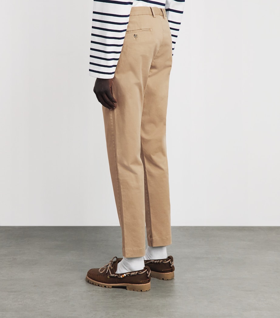 Polo Ralph Lauren Mens Stretch-Cotton Jarrett Slim Chinos Khaki Hill Image 5