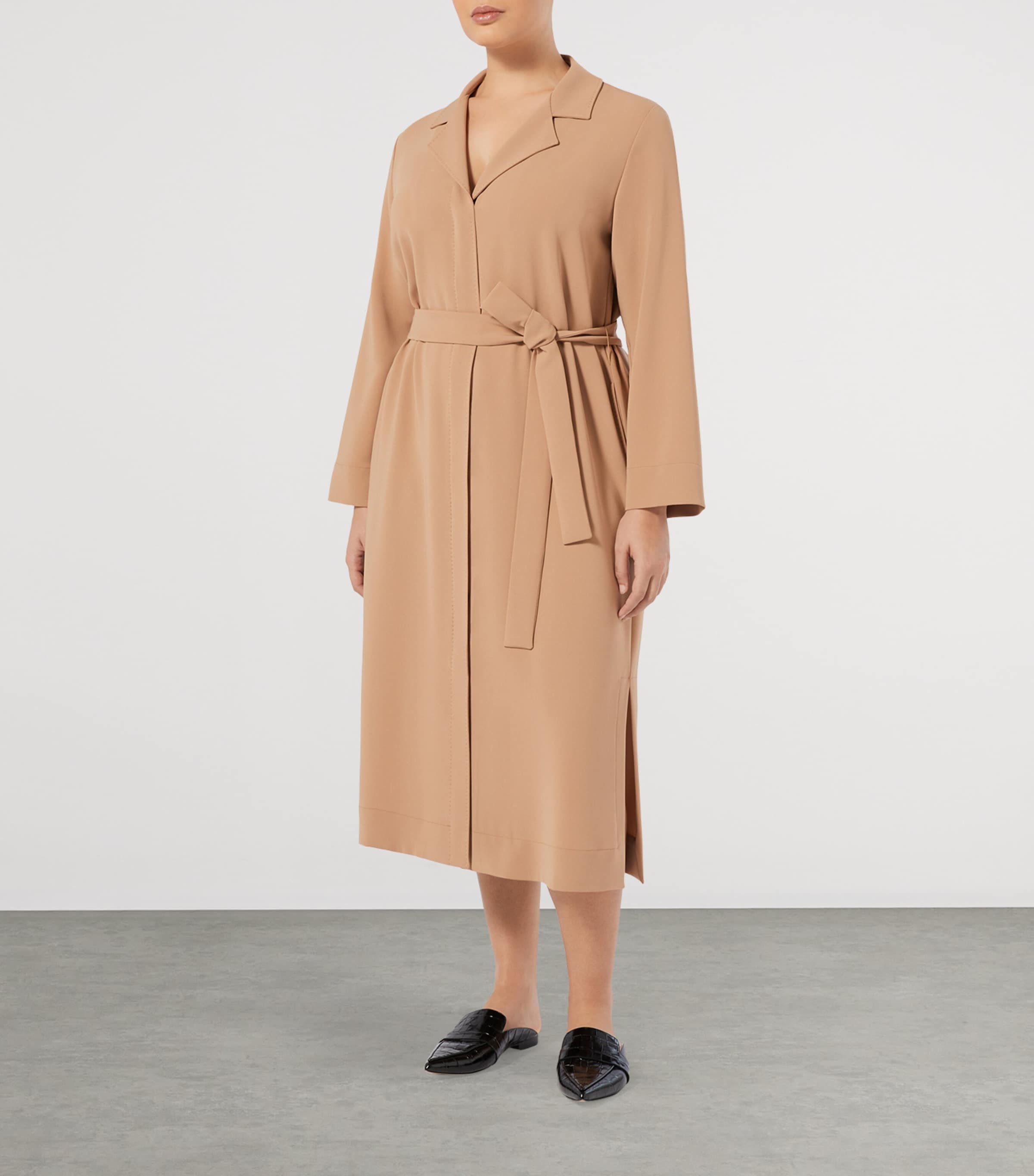 Cady Pomezia Midi Dress CAMEL Image 2