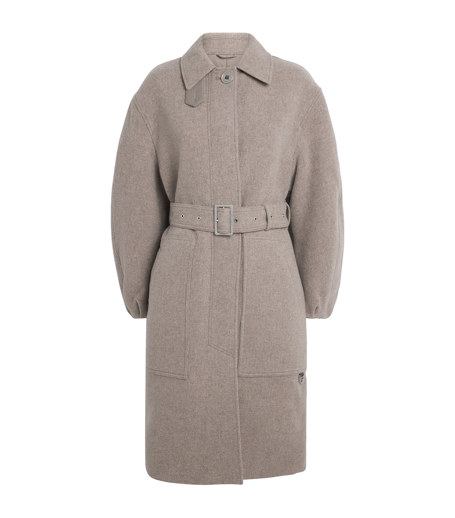 Wool-Blend Mila Coat DRK DRIFTWOOD HTHR Image 1