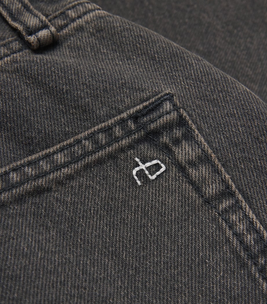 rbBAGGY Authentic Rigid Jeans BRNBK Image 5