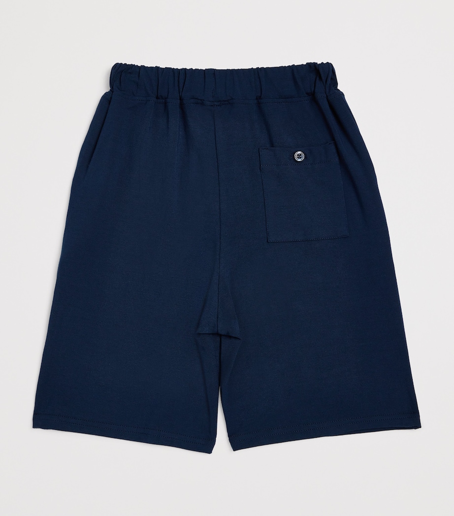 Contrast-Trim Shorts (4-16 Years) NAVY CLUNCH Image 2