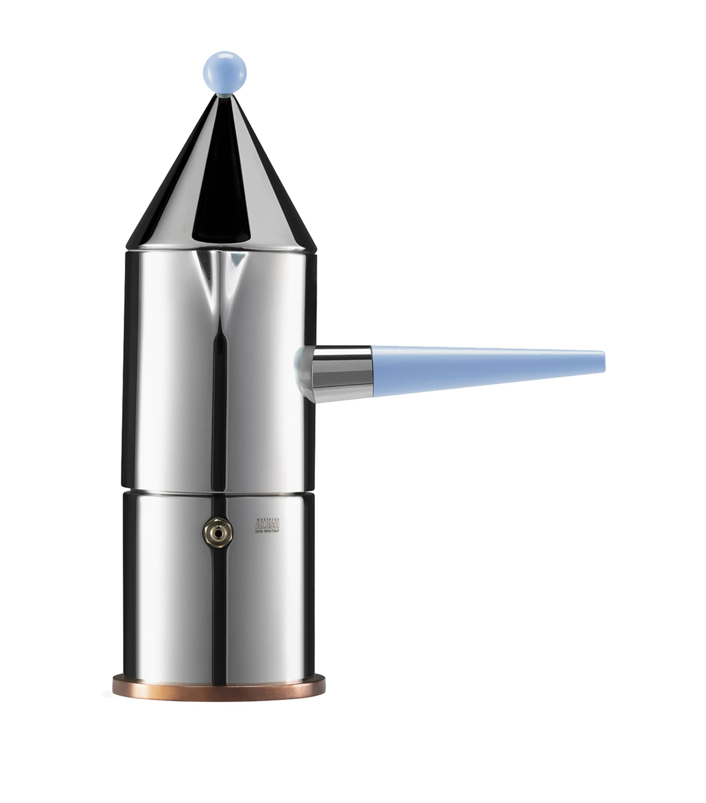 Alessi La Conica 3-cup Espresso Coffee Maker In Metallic