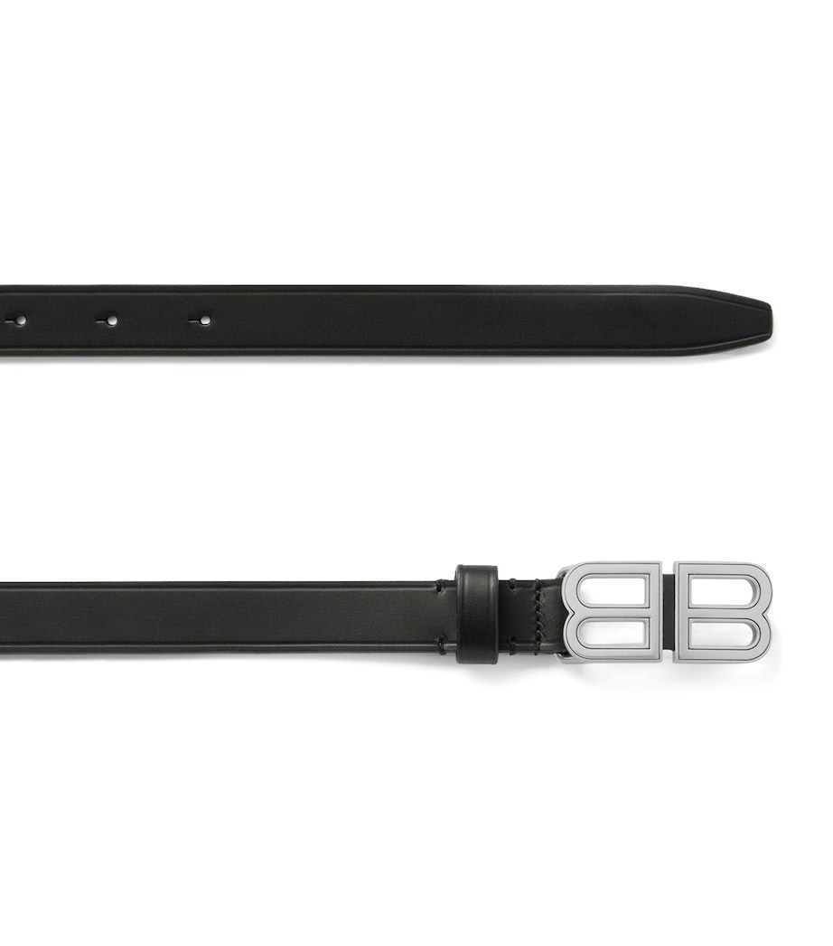 Leather Logo Hourglass Belt 1000 Image 2