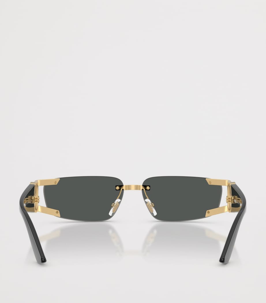 Versace Metal VE2291 Rectangle Sunglasses Image 4