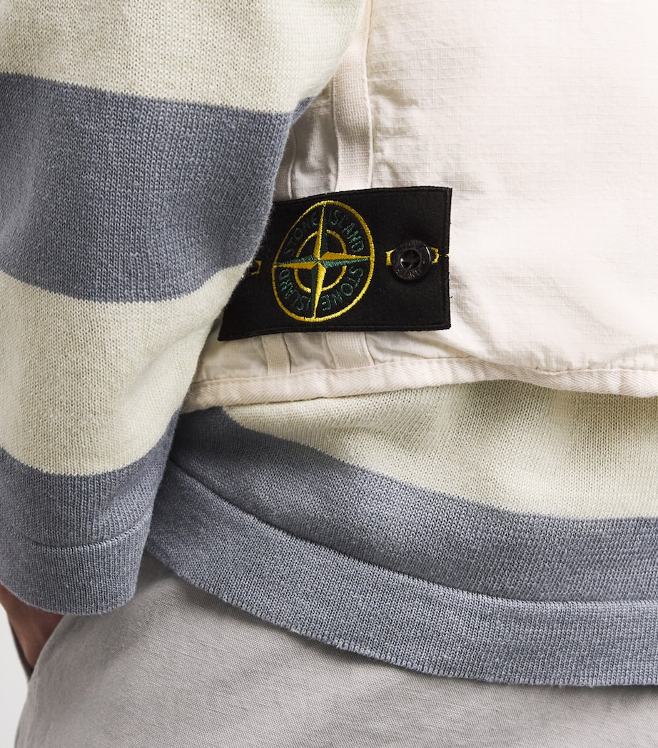 Stone Island Mens Ripstop Zip-Up Gilet Image 3