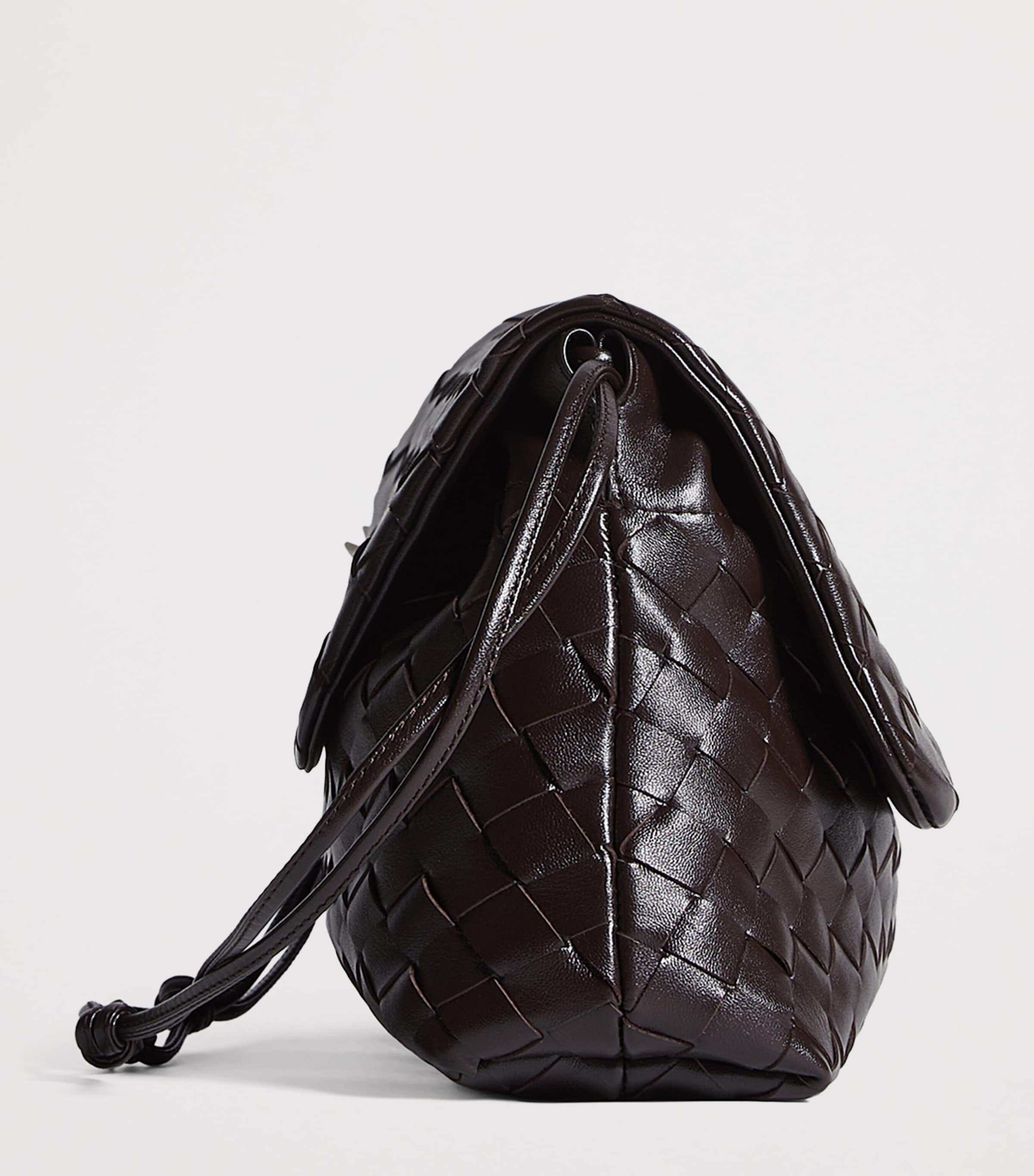 Bottega Veneta Leather Giorno Shoulder Bag Image 4