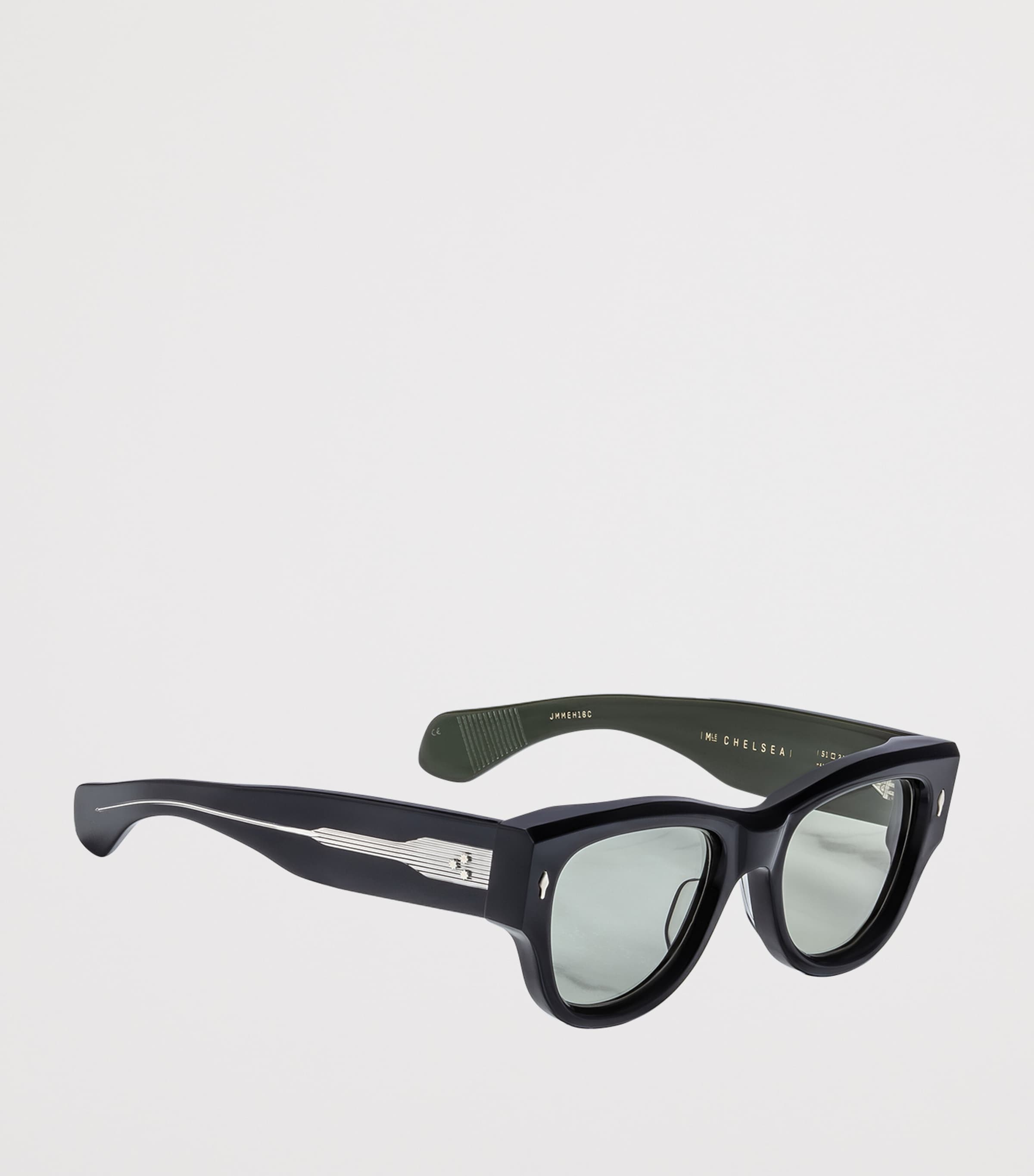 Jacques Marie Mage Acetate Chelsea Sunglasses Bottle Green Image 2