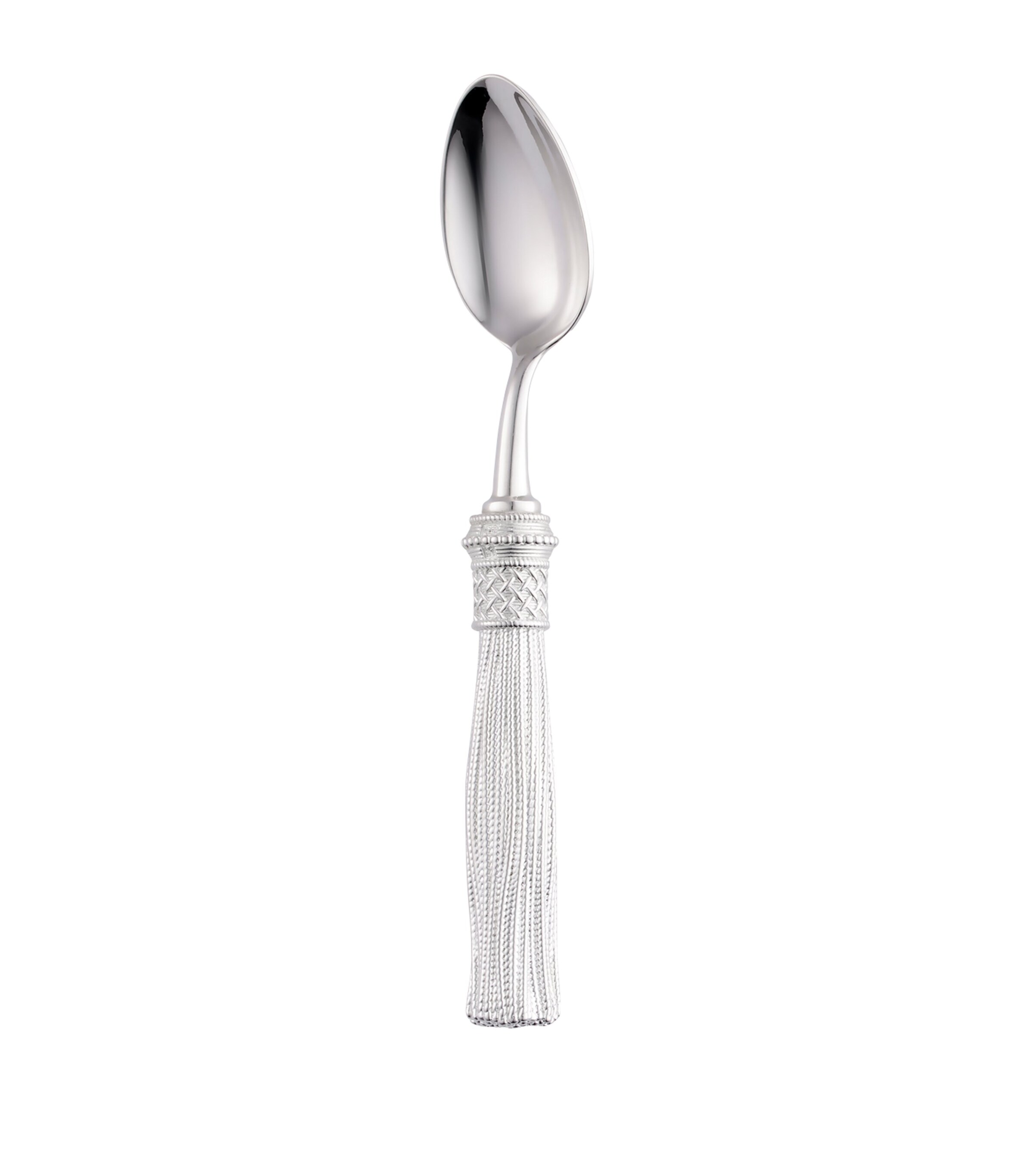 Pompon Silver-Plated 2-Piece Coffee Spoon Set SILVER Image 2