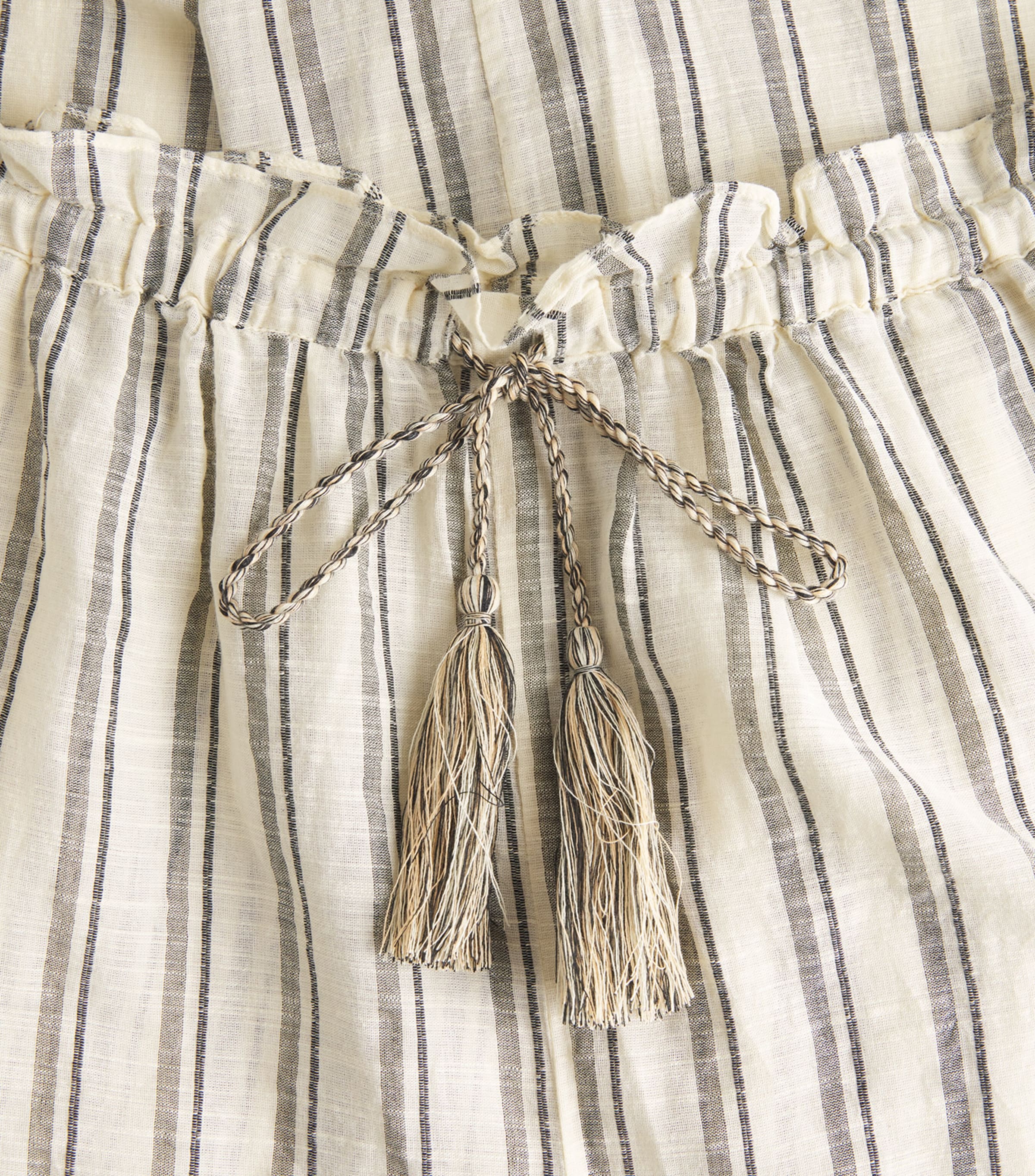 Cotton Josephine Cover-Up Trousers COWRIE STRIPE Image 5