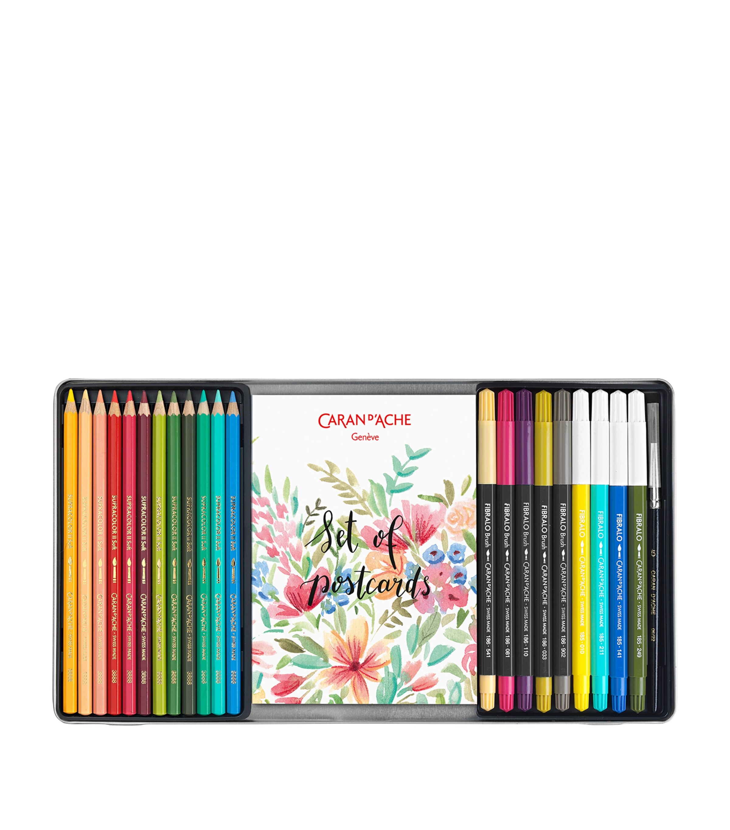 Botanical Colouring and Lettering Set MULTI Image 3