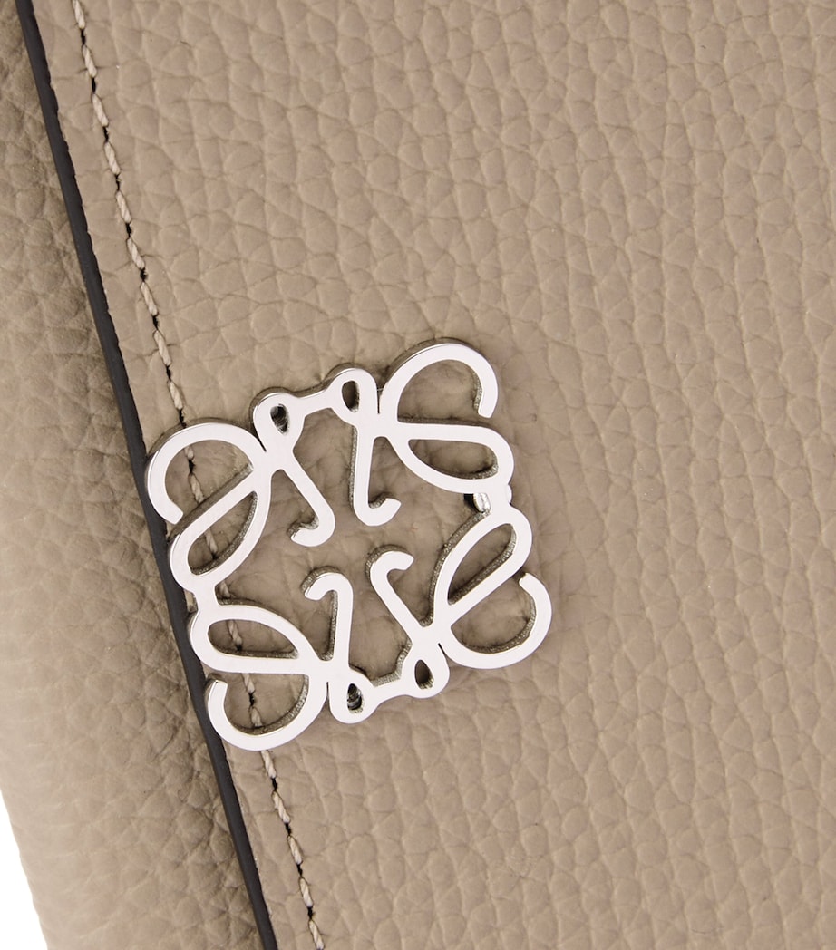 Leather Anagram Vertical Wallet SAND Image 5