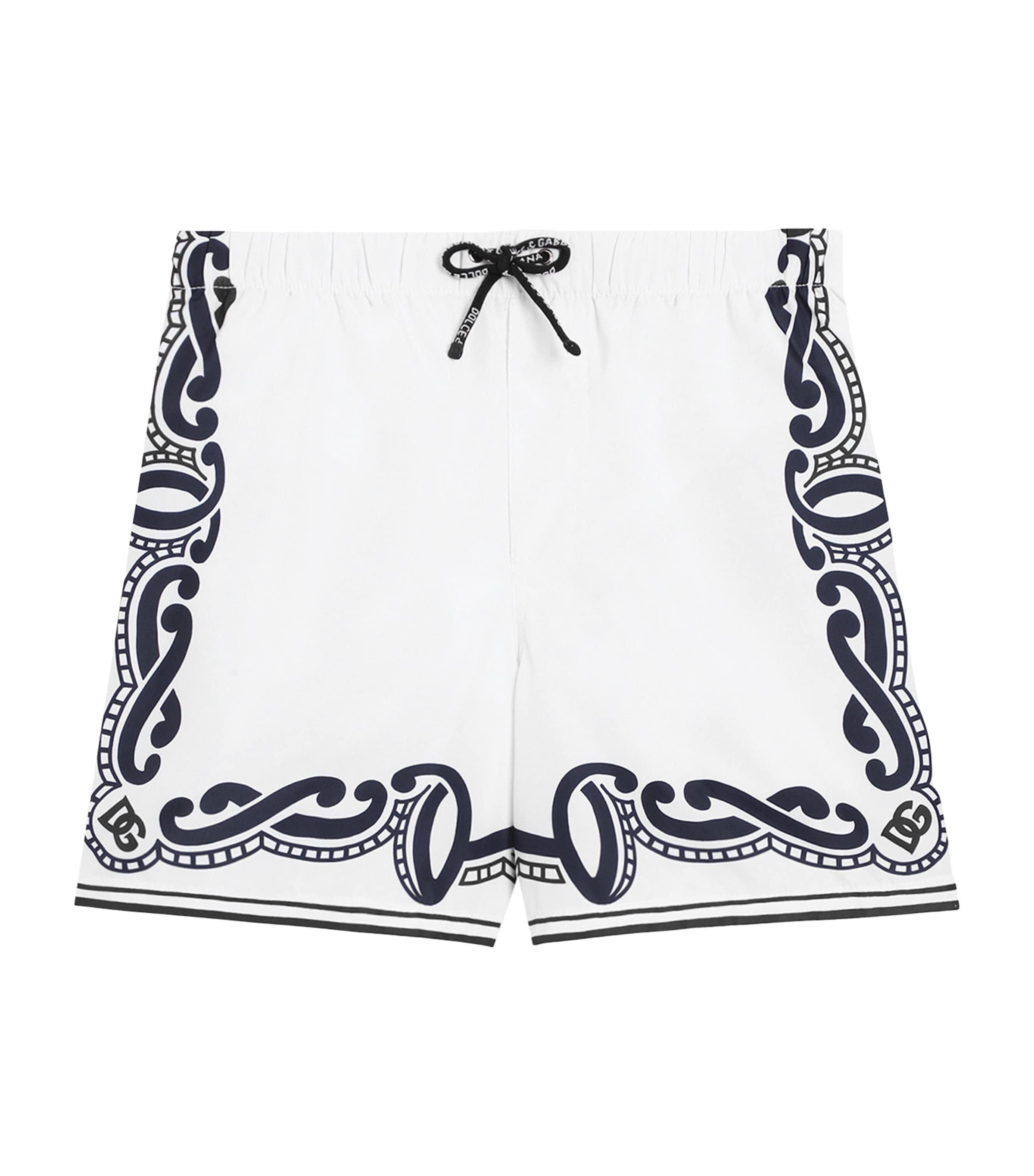 Dolce & Gabbana Bandana Print Swim Shorts