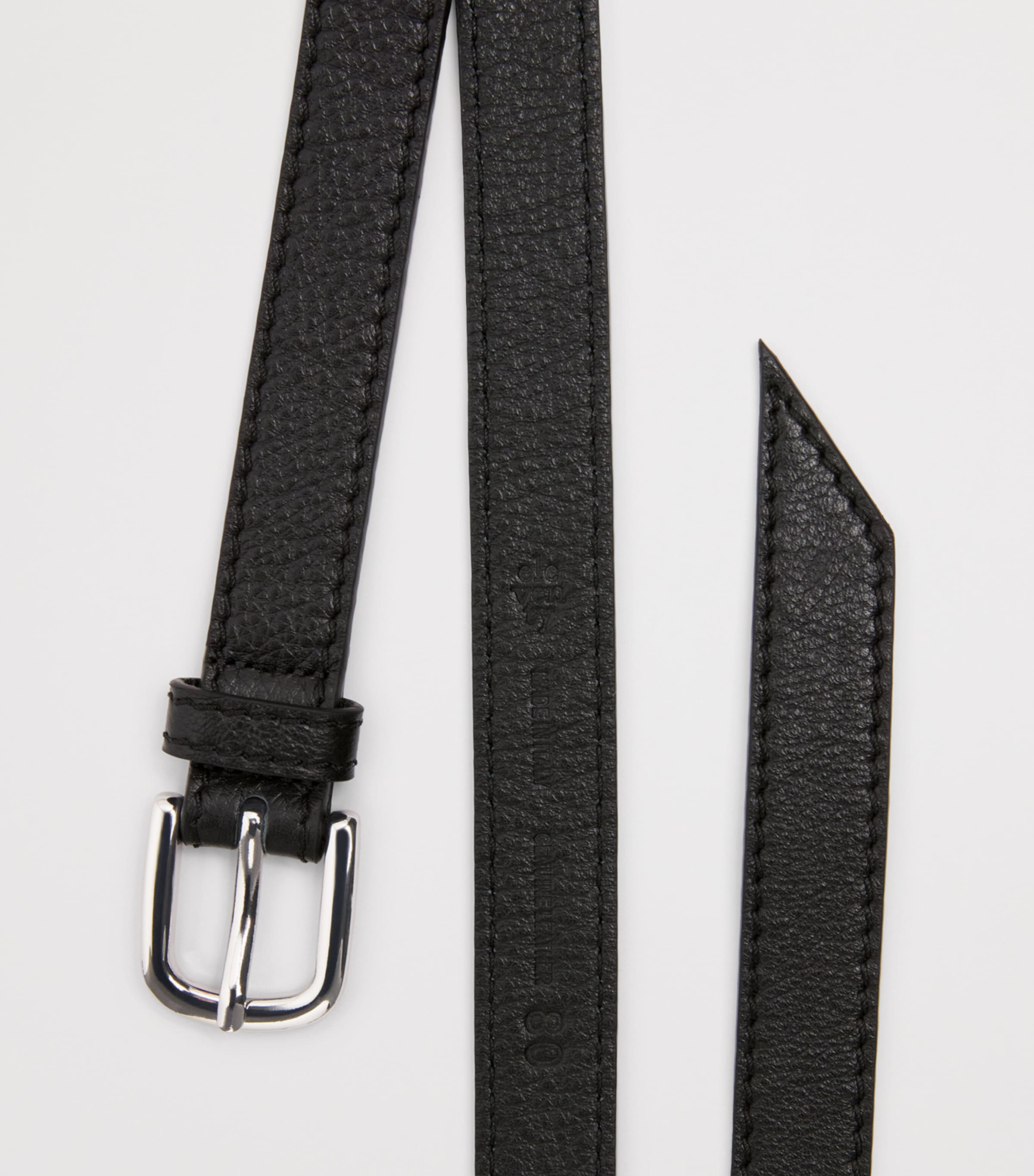 Eleventy Leather Belt Nero Image 5