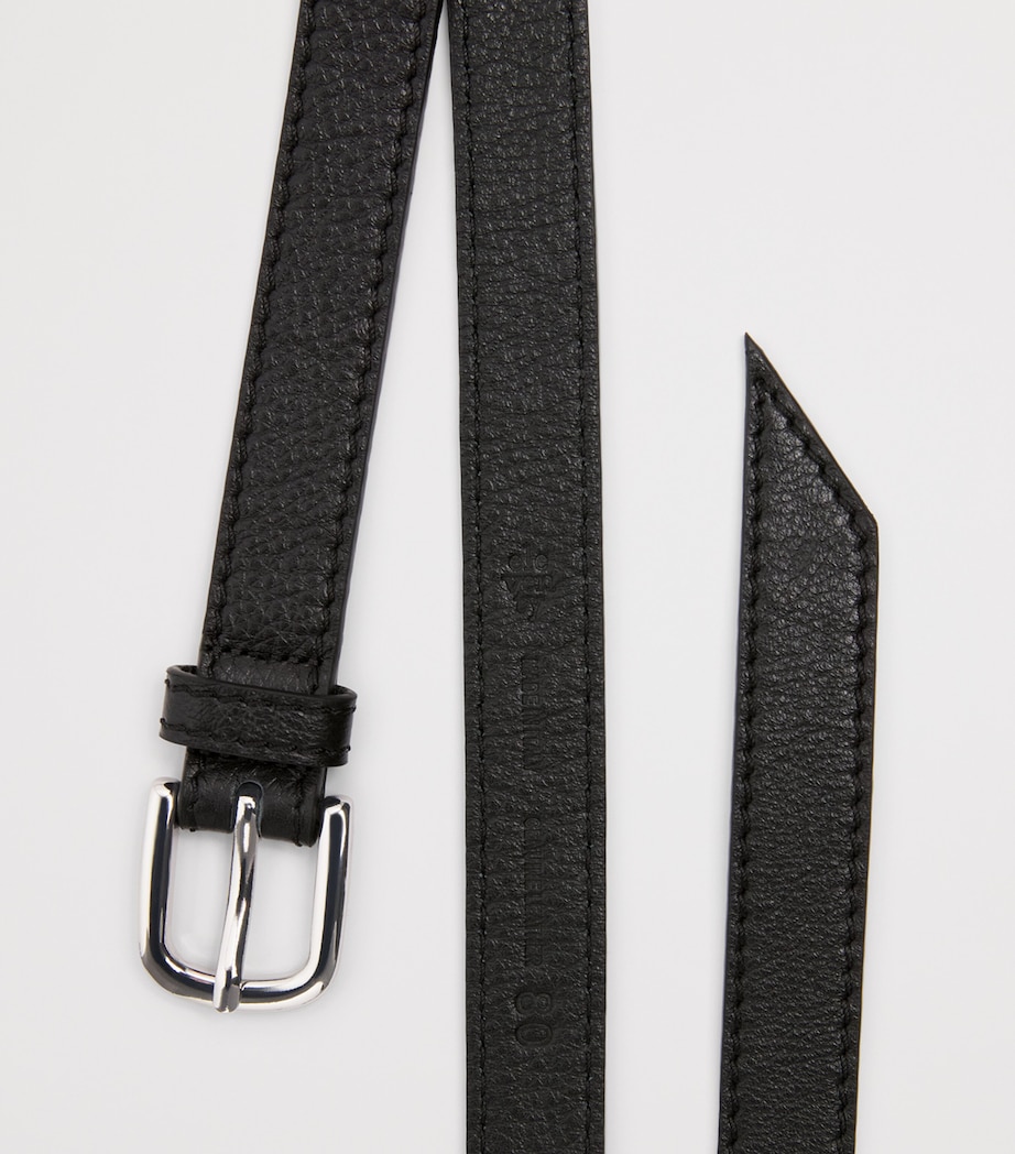 Eleventy Leather Belt Nero Image 5