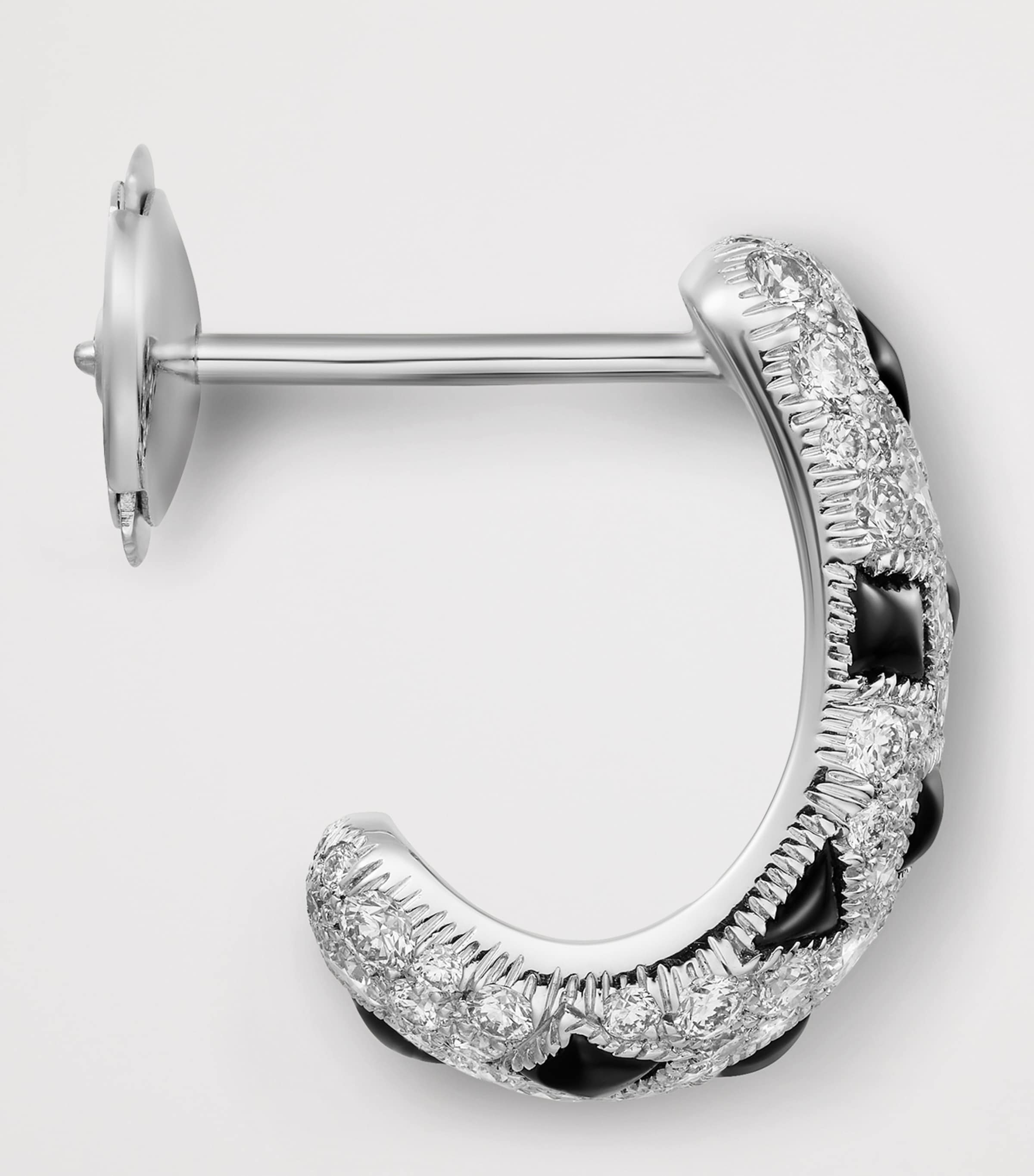 Cartier White Gold and Diamond Panthère de Cartier Earrings White Gold Image 5