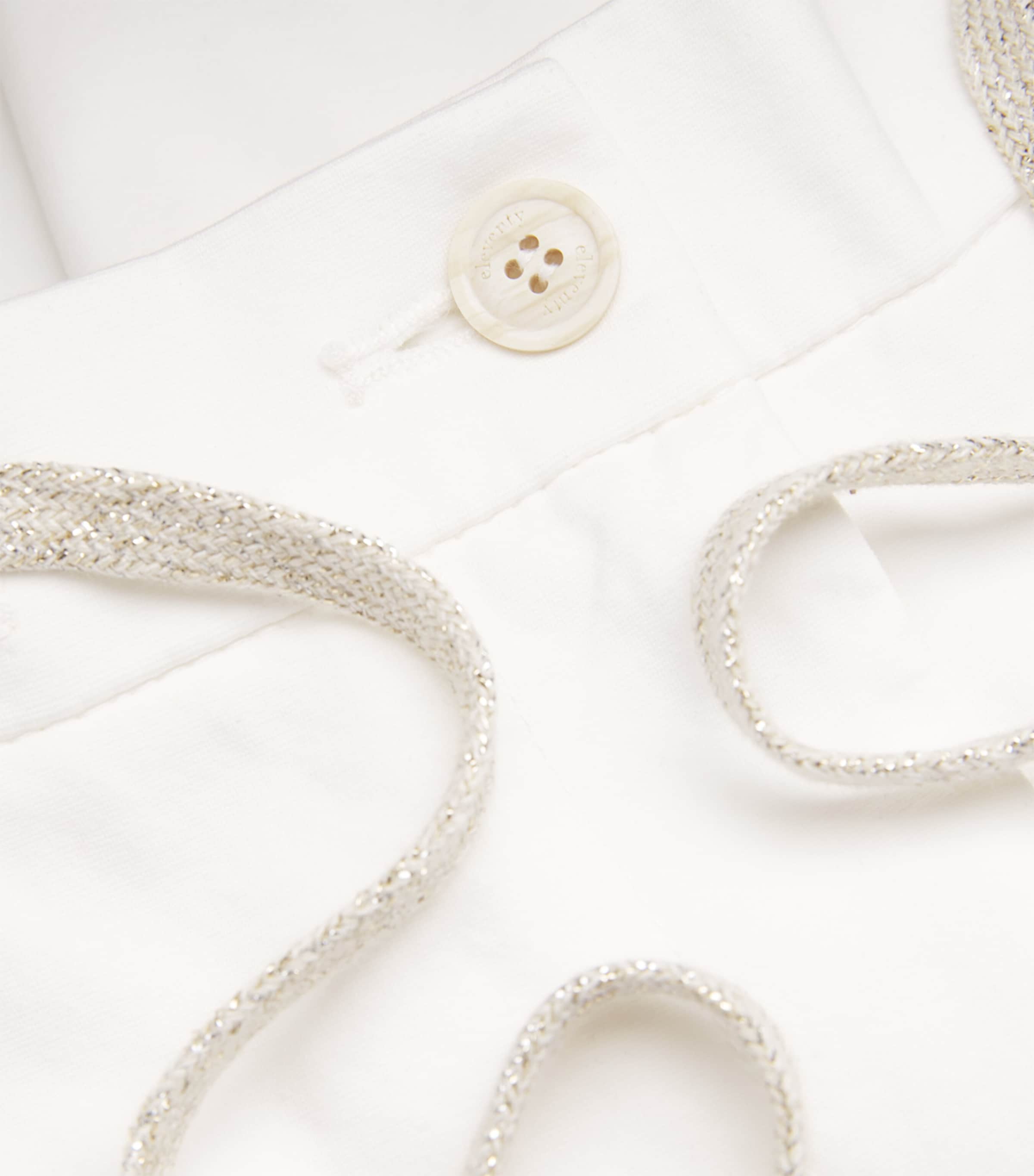 Drawstring Tailored Trousers BIANCO Image 5