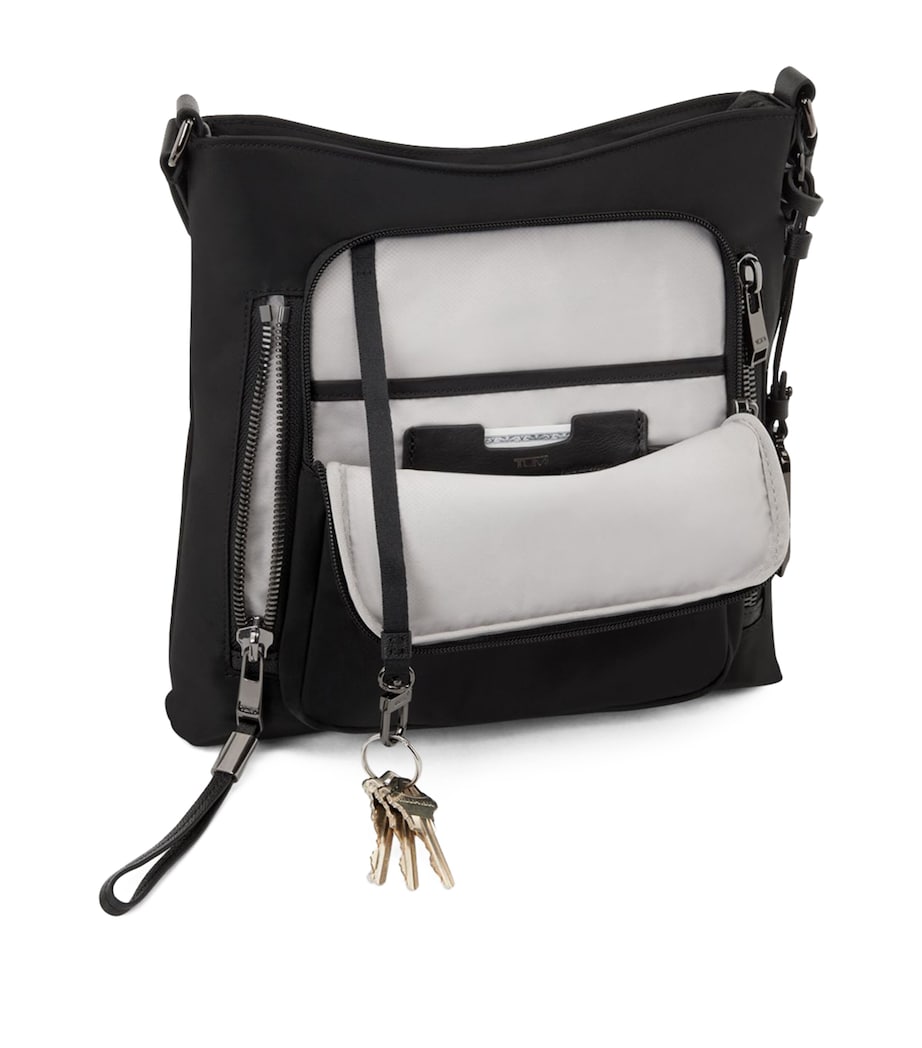 Nylon Voyageur Tyler Cross-Body Bag BLACK GUNMETAL T522 Image 3
