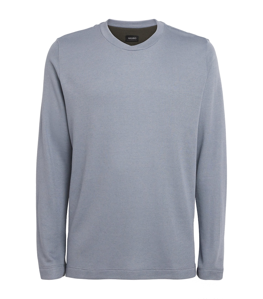 Modal-Wool Woolen Comfort Long-Sleeve T-Shirt 2680 CLIFF GREY Image 1