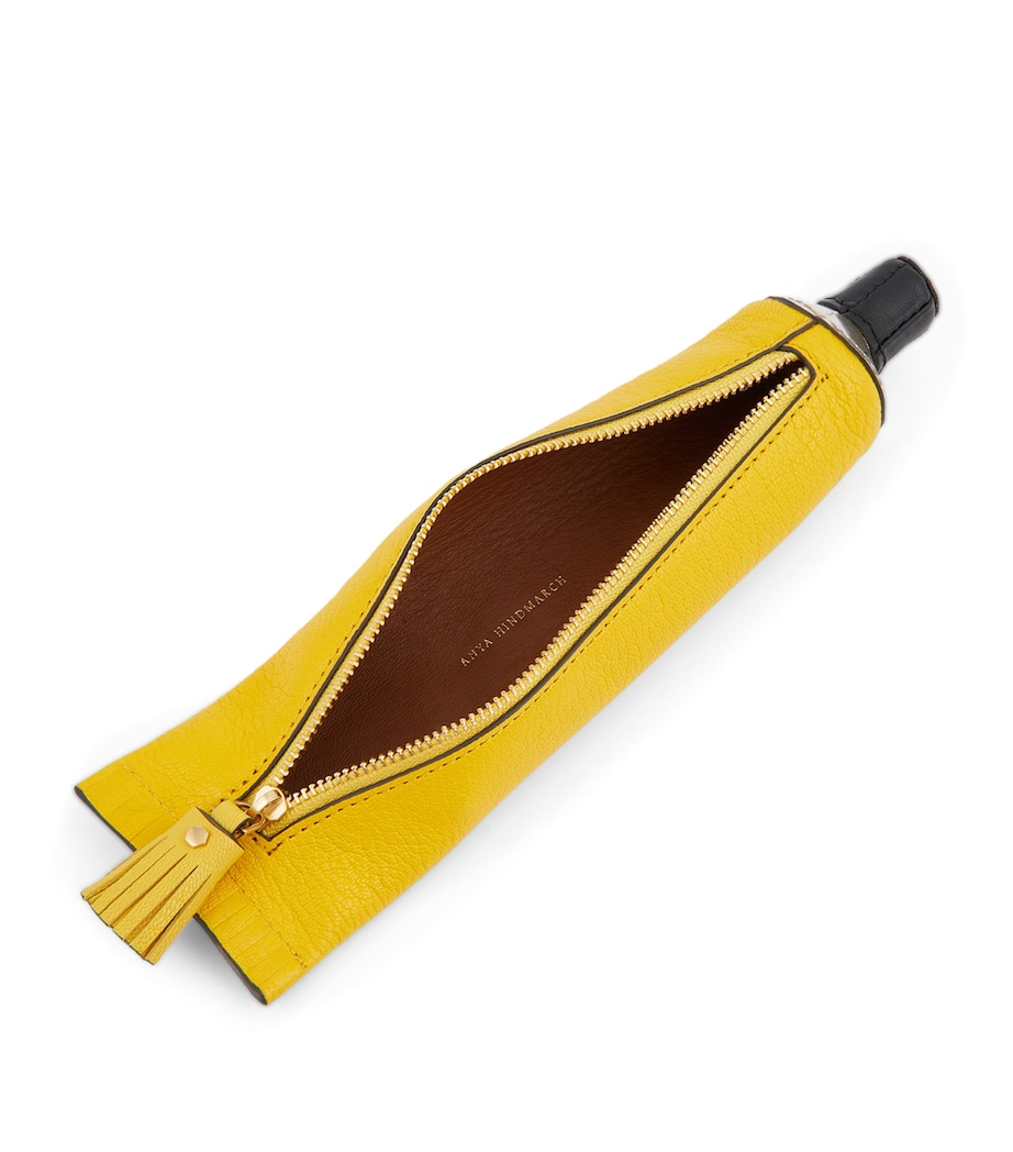 x UHU Leather Pencil Case YELLOW Image 3