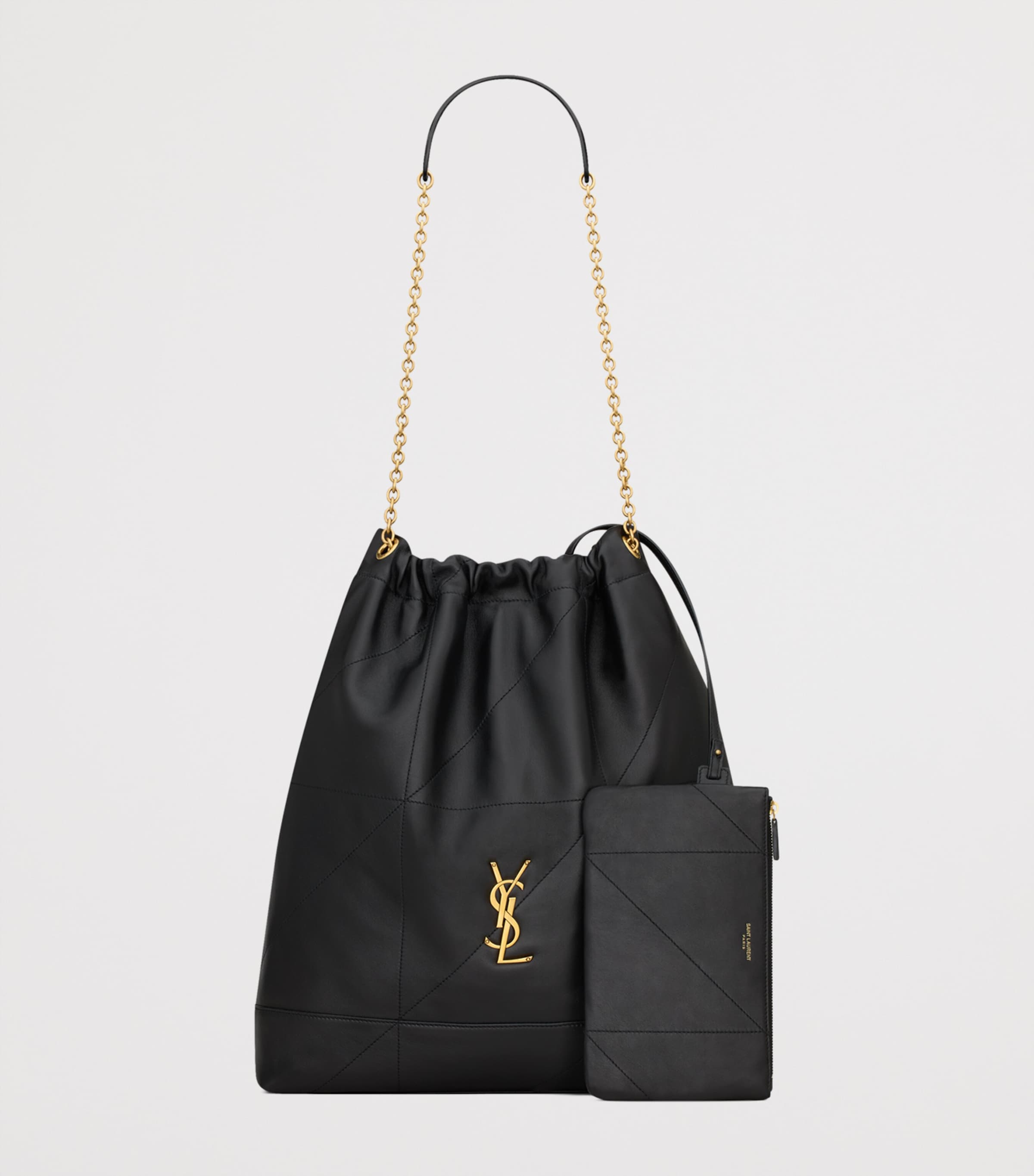 ショルダーバッグ・ポシェット Saint Laurent Pochon Jamie Large Suede Shoulder Bag Pochon Jamie Large suede shoulder bag SAINT LAURENT - Nugnes1920