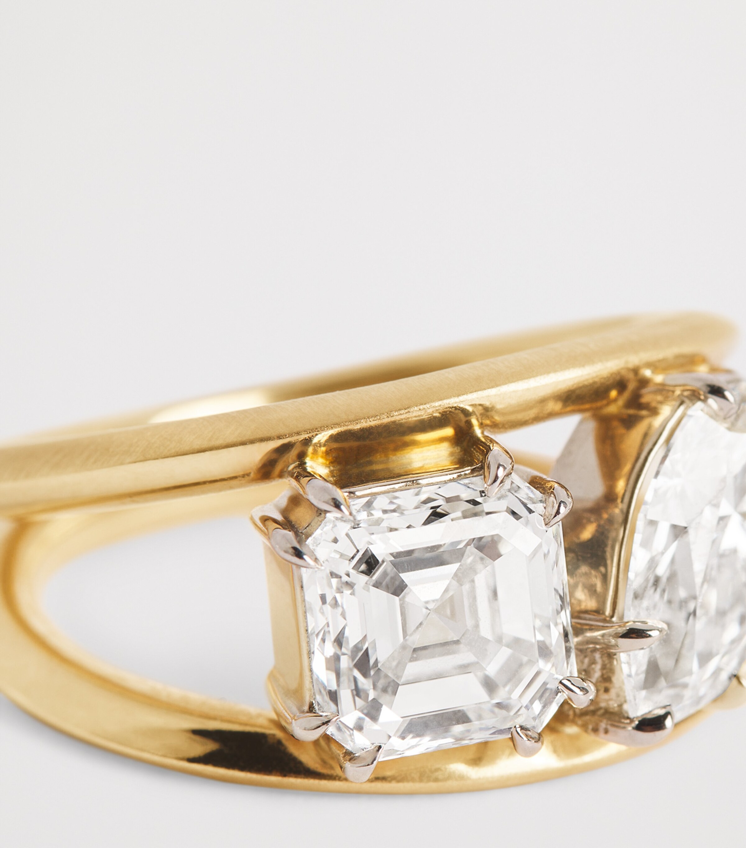 Jade Trau Yellow Gold and Diamond Sadie Ring (Size 6.5) Yellow Gold Image 5