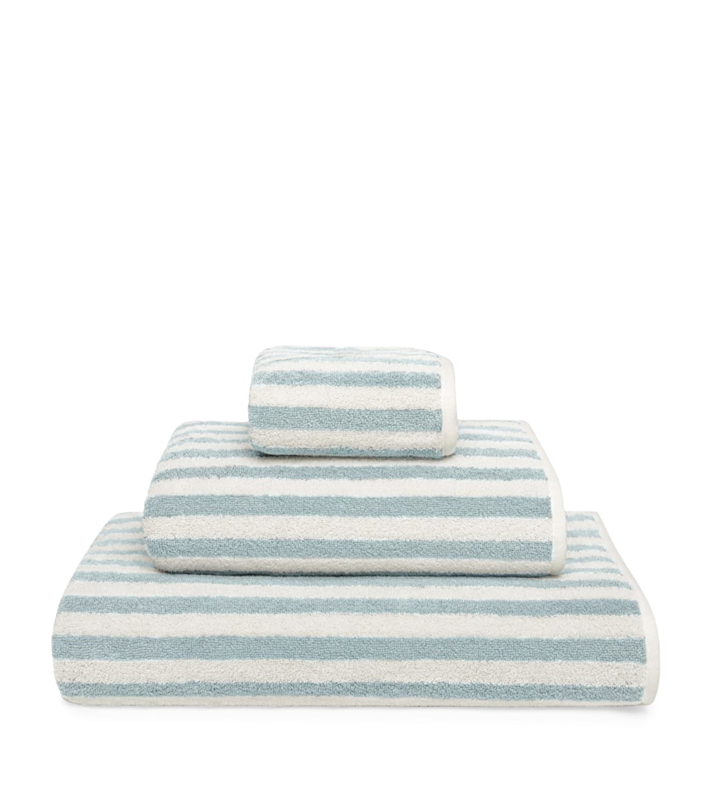 GRACCIOZA Cotton Douro Hand Towel (50cm x 100cm) Seamist Image 1