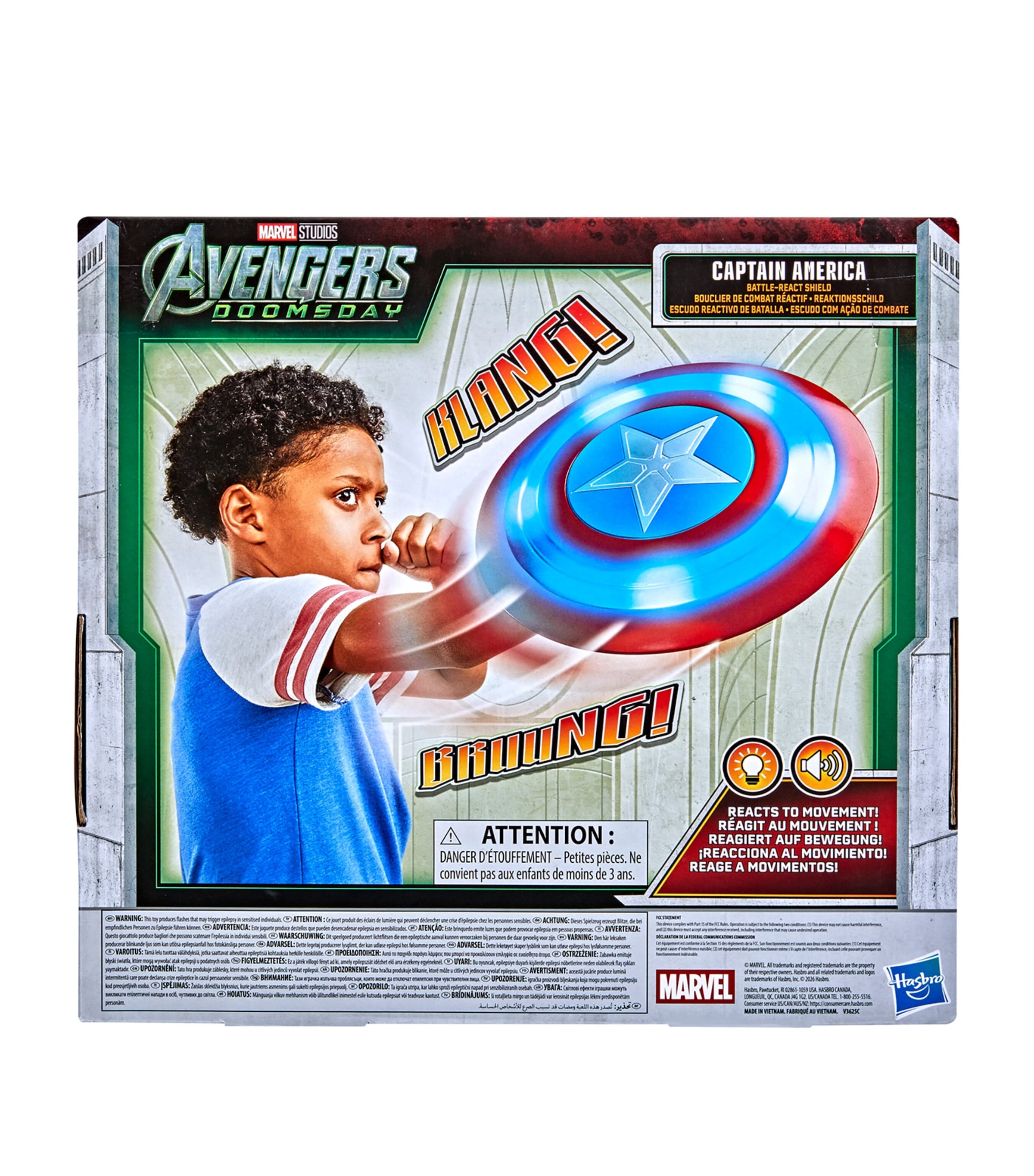 Marvel Marvel Avengers Captain America Battle-React Shield Image 4