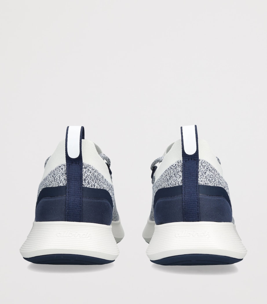 Allbirds Mens Dasher NZ Running Trainers White/navy Image 2