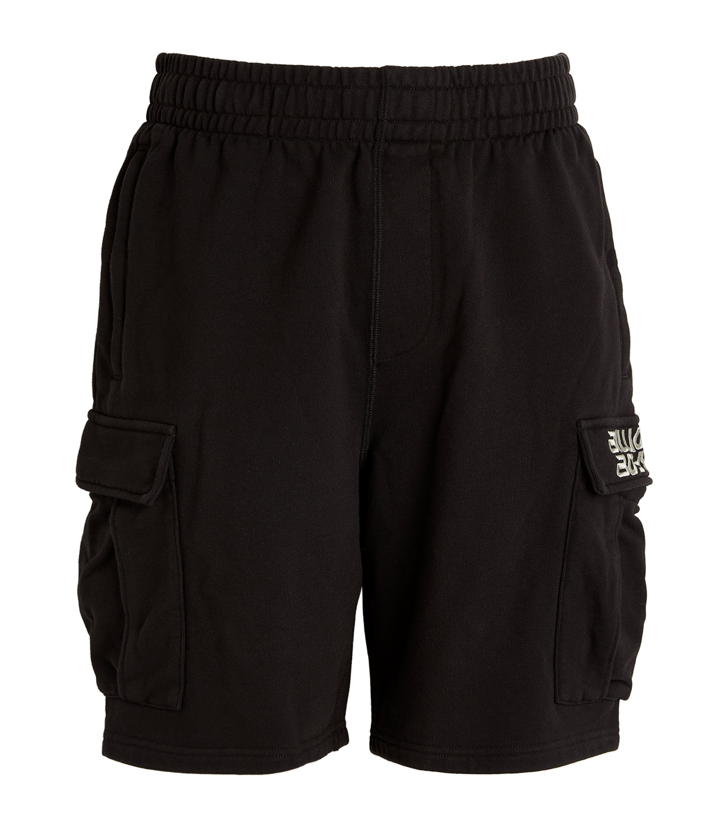 Billionaire Boys Club Logo Cargo Shorts In Black