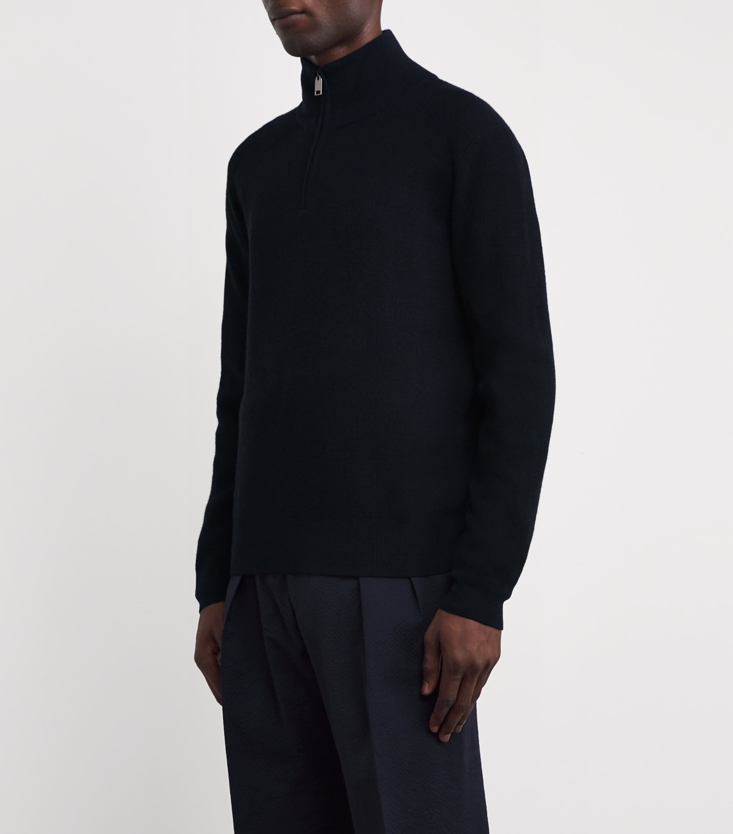 Cashmere-Wool High-Neck Sweater 4110 Image 3