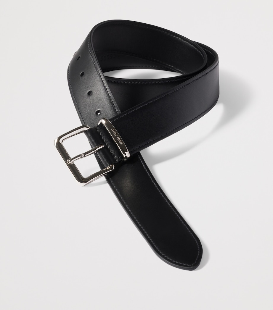 Miu Miu Leather Belt Image 2
