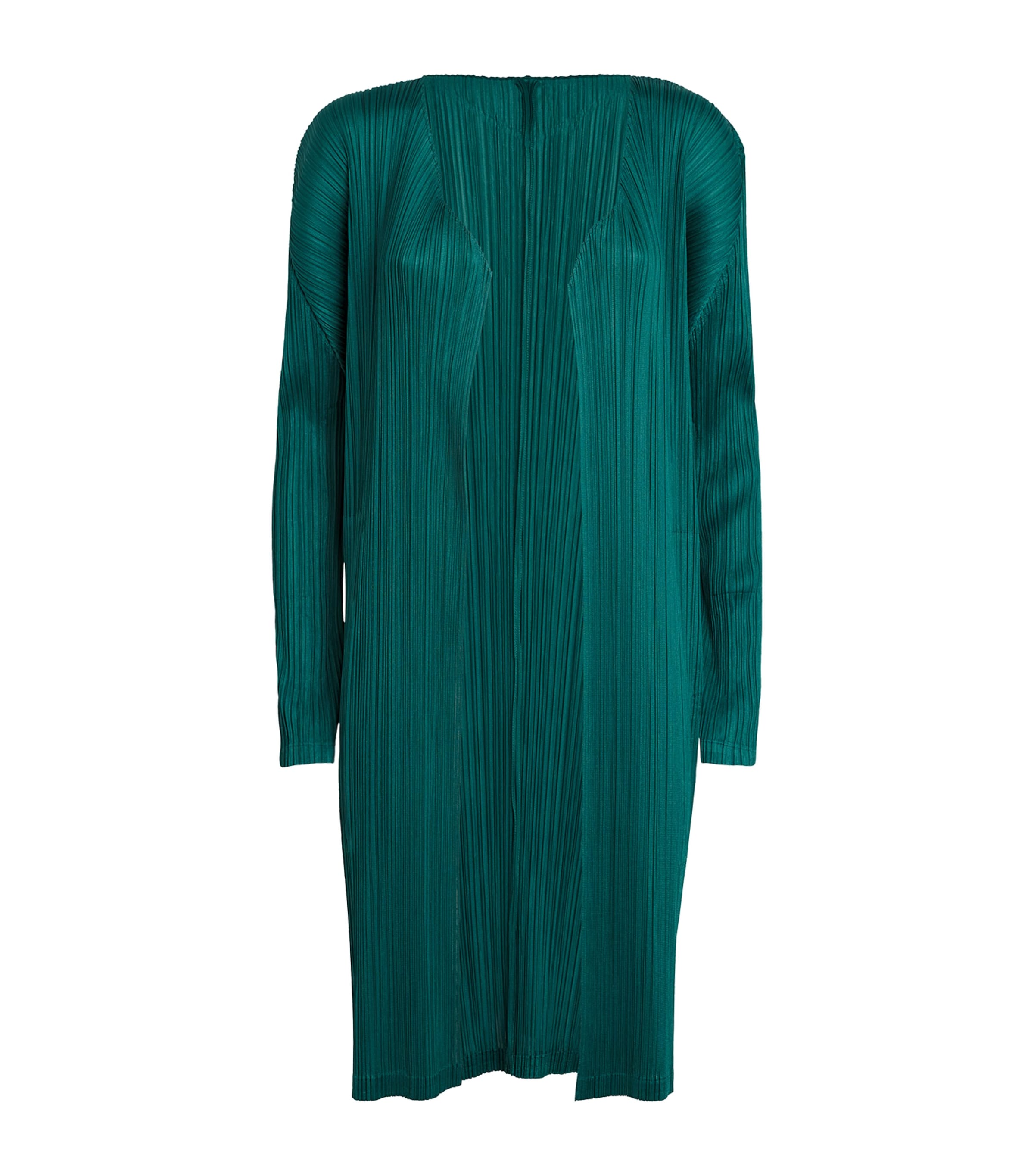 Issey Miyake Monthly Colors January Cardigan In Green