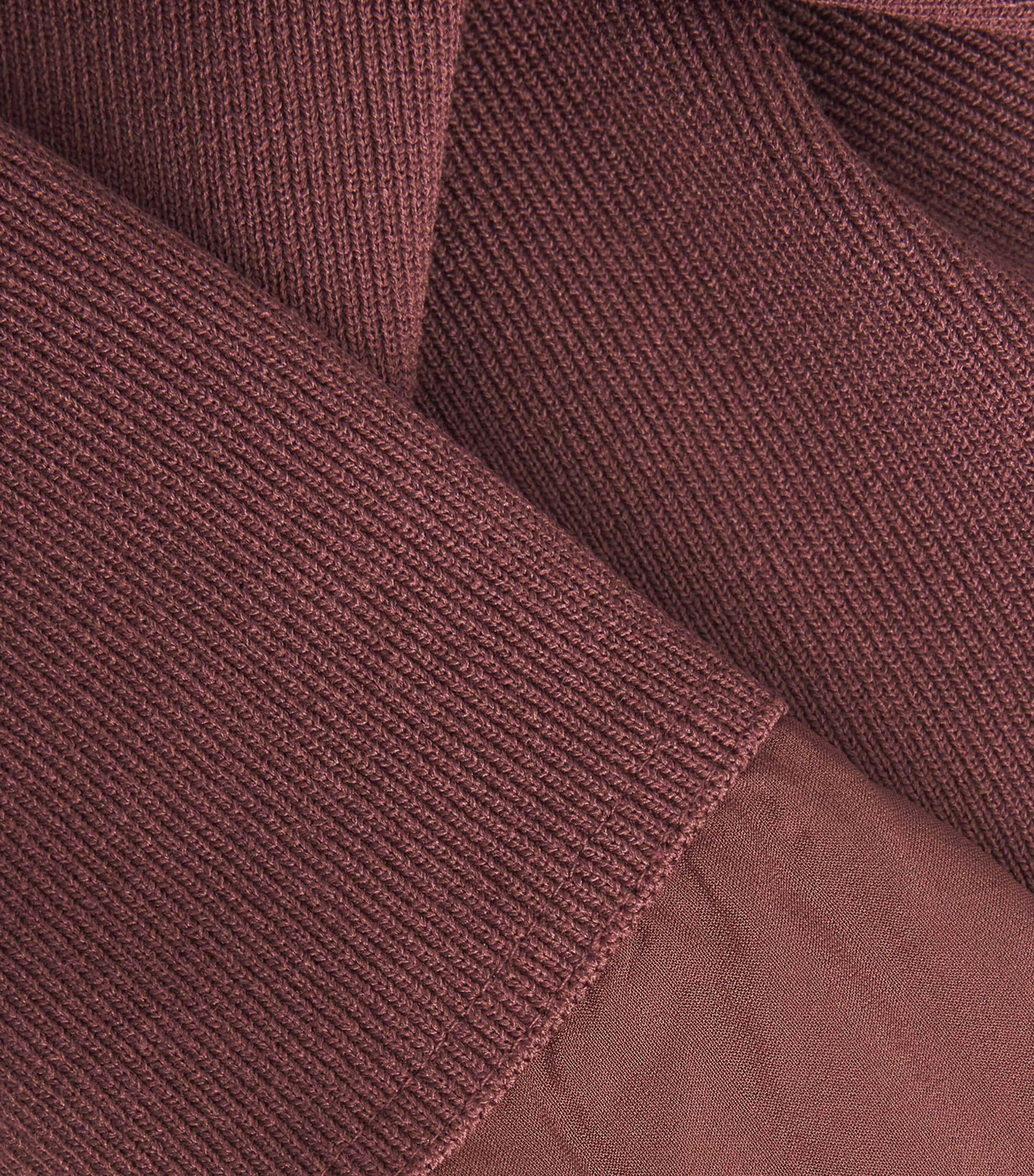 Sheer-Hem Maxi Dress LIQUEUR Image 5