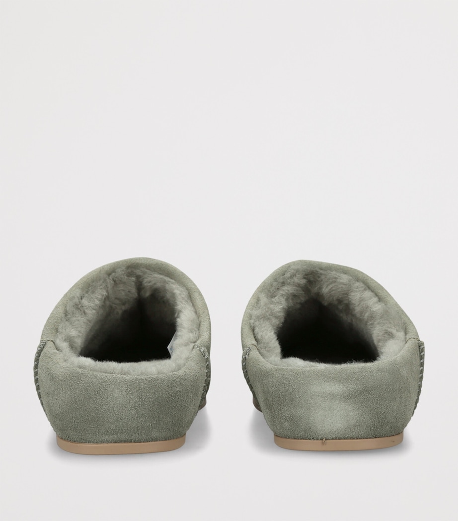 Suede Elea Slippers KHAKI Image 2