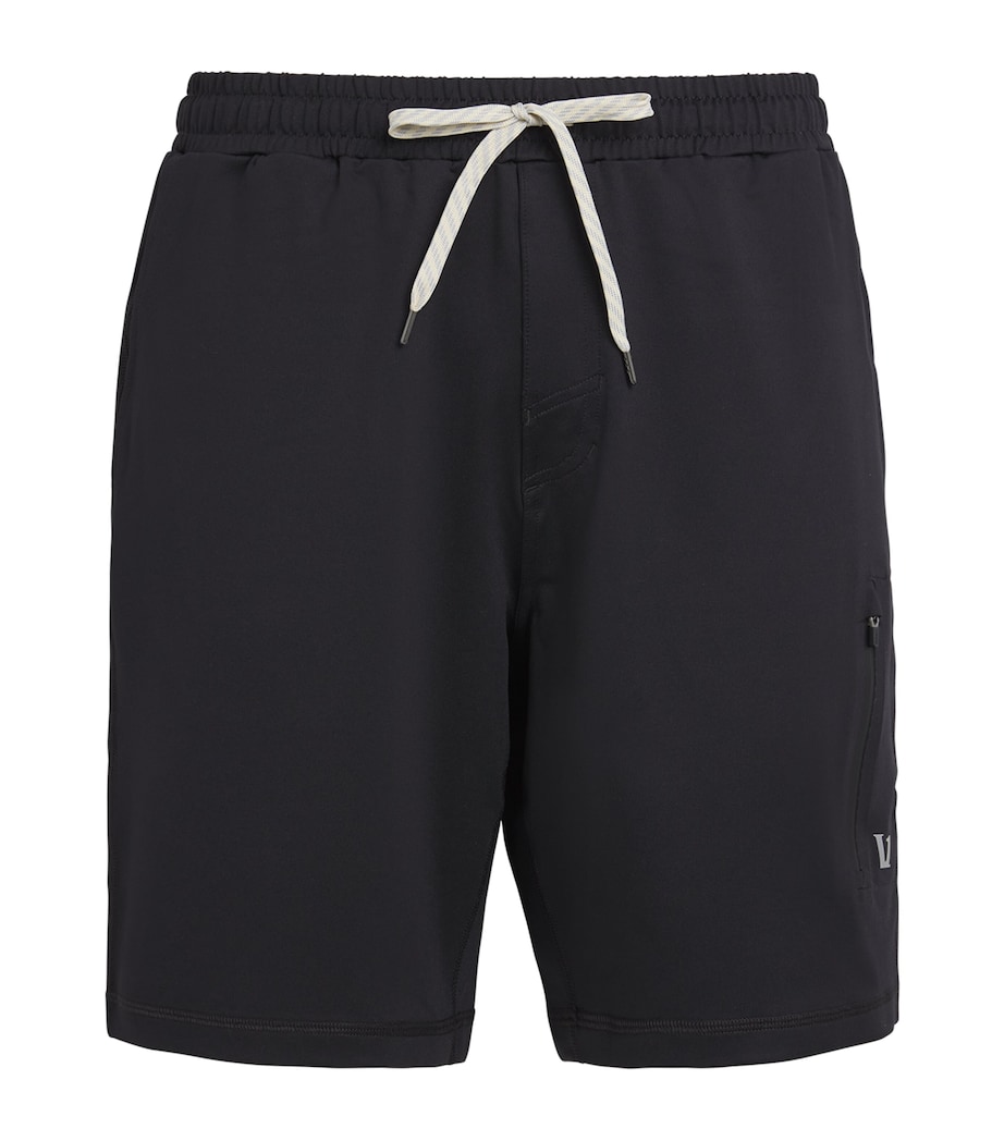 VUORI Mens Sunday Performance Shorts Black Image 1