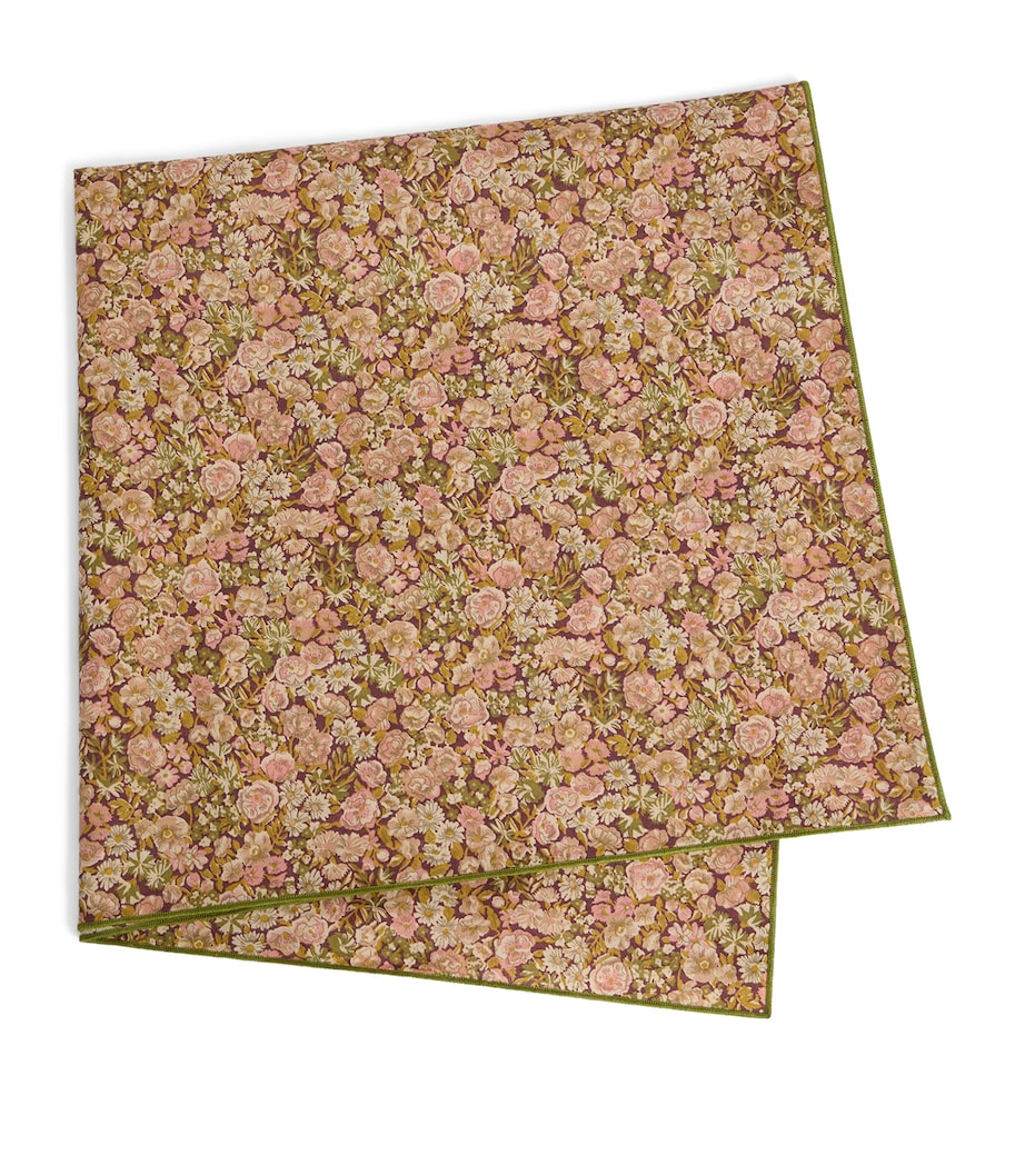 Cotton Catayi Scarf FL ROSE CAMELIA Image 1