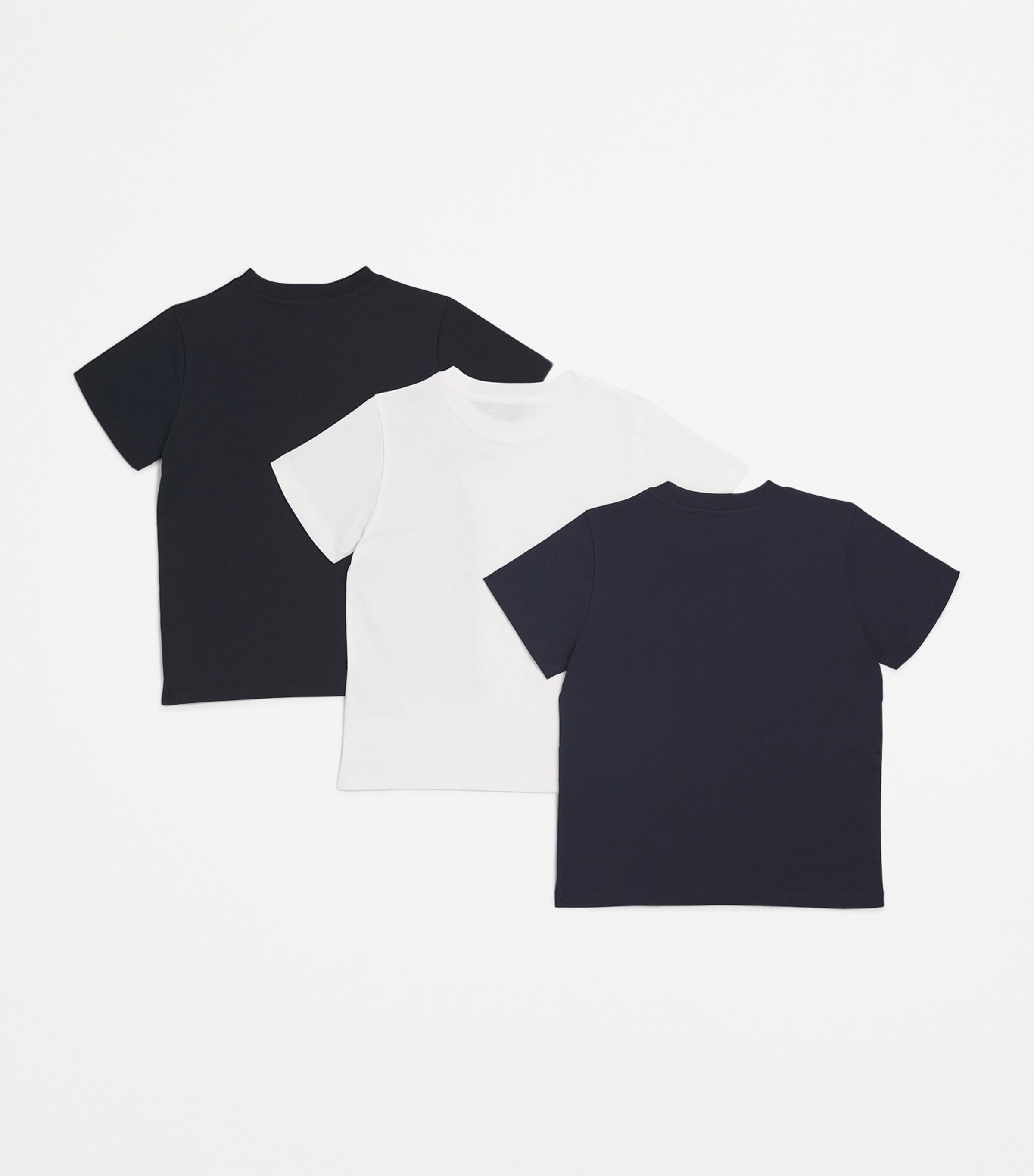 Moncler Enfant Set of 3 Cotton Logo-Patch T-Shirt (12-14 Years) Image 2
