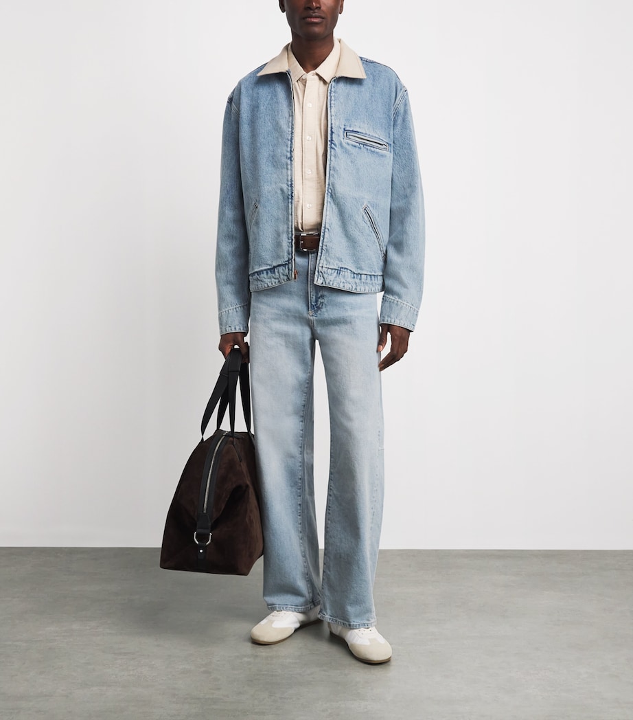 PAIGE Mens Laughlin Denim Jacket Moby Image 2