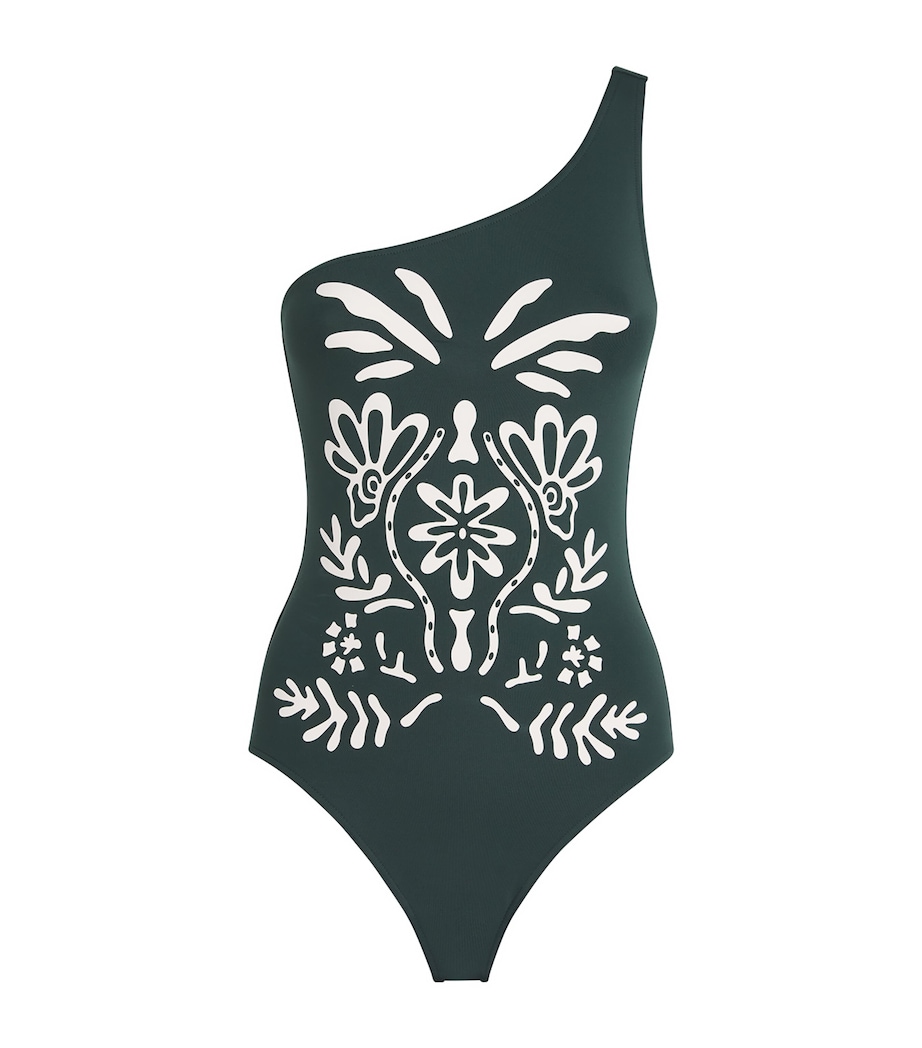 Eres Womens Floral Gemme Swimsuit Scarabee Image 1