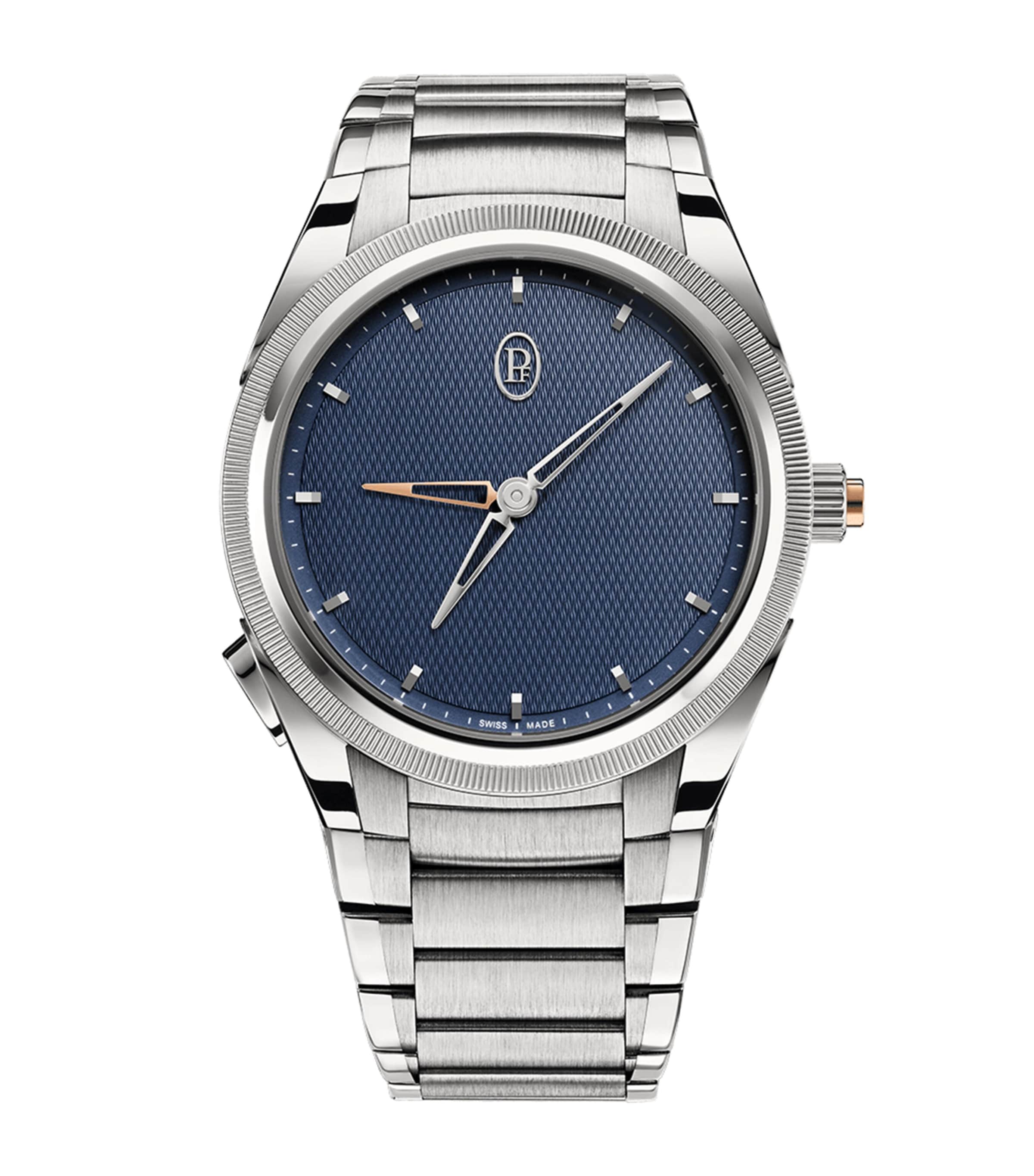 Parmigiani Fleurier Stainless Steel Tonda Pf Gmt Rattrapante Watch In Metallic